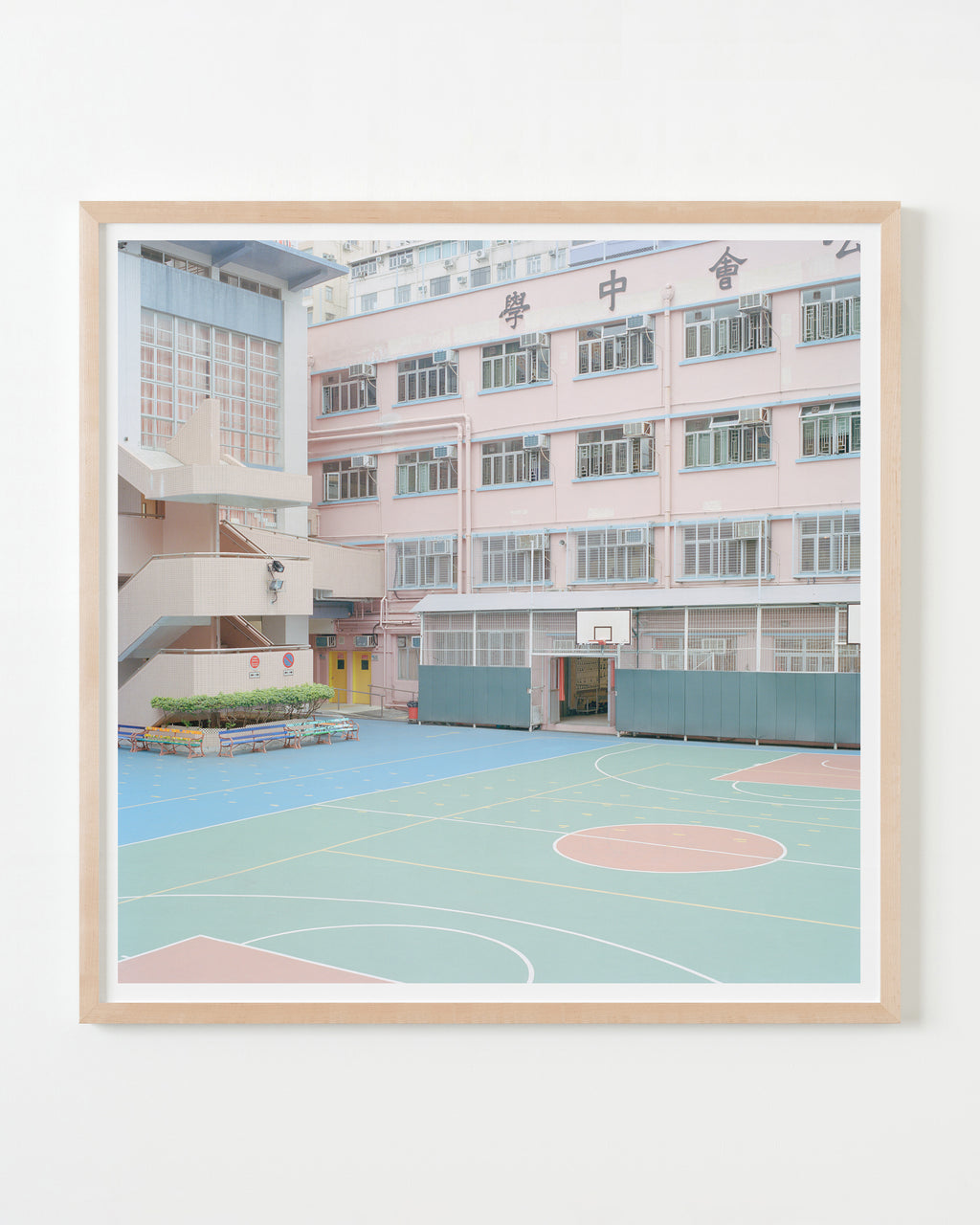 Photography by Ward Roberts titled "court 7 - hong kong 2016" - 4.
