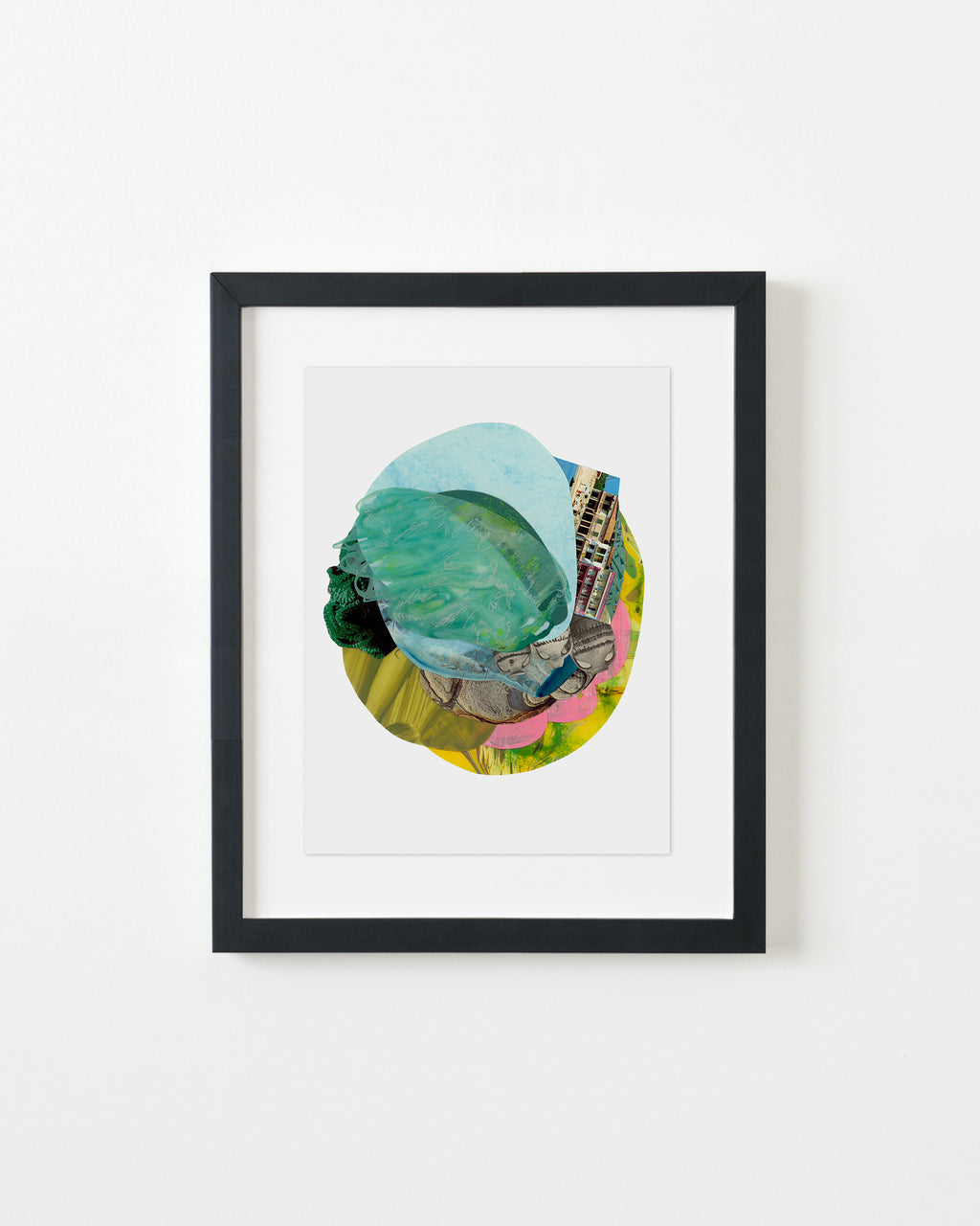 Mixed Media by Xochi Solis titled "Conceded to the moment’s current" - 3.