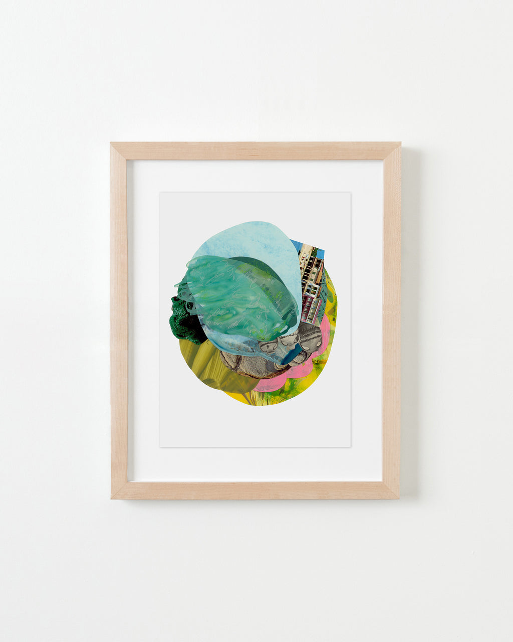 Mixed Media by Xochi Solis titled "Conceded to the moment’s current" - 4.