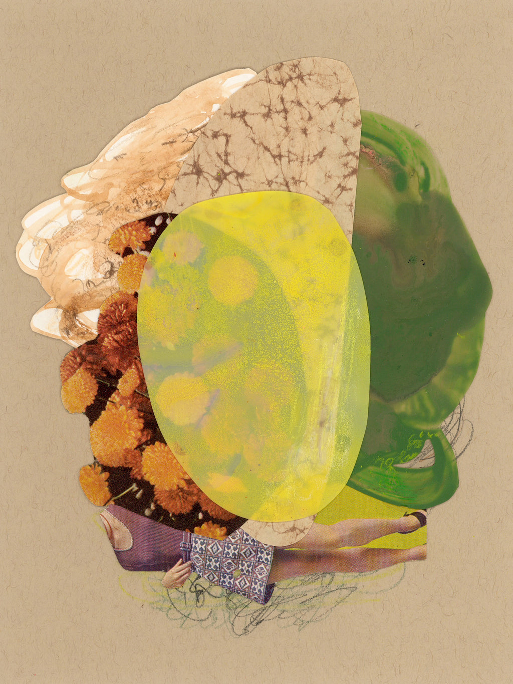 Mixed Media by Xochi Solis titled "Gifts of figure" - 2.