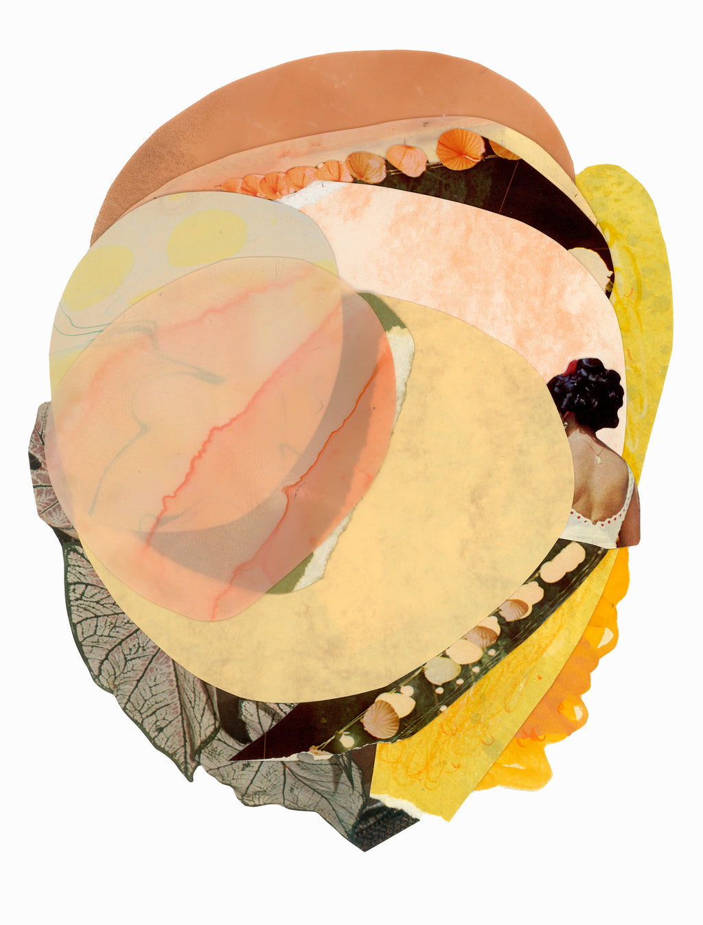 Mixed Media by Xochi Solis titled "Gossiping leaves" - 2.