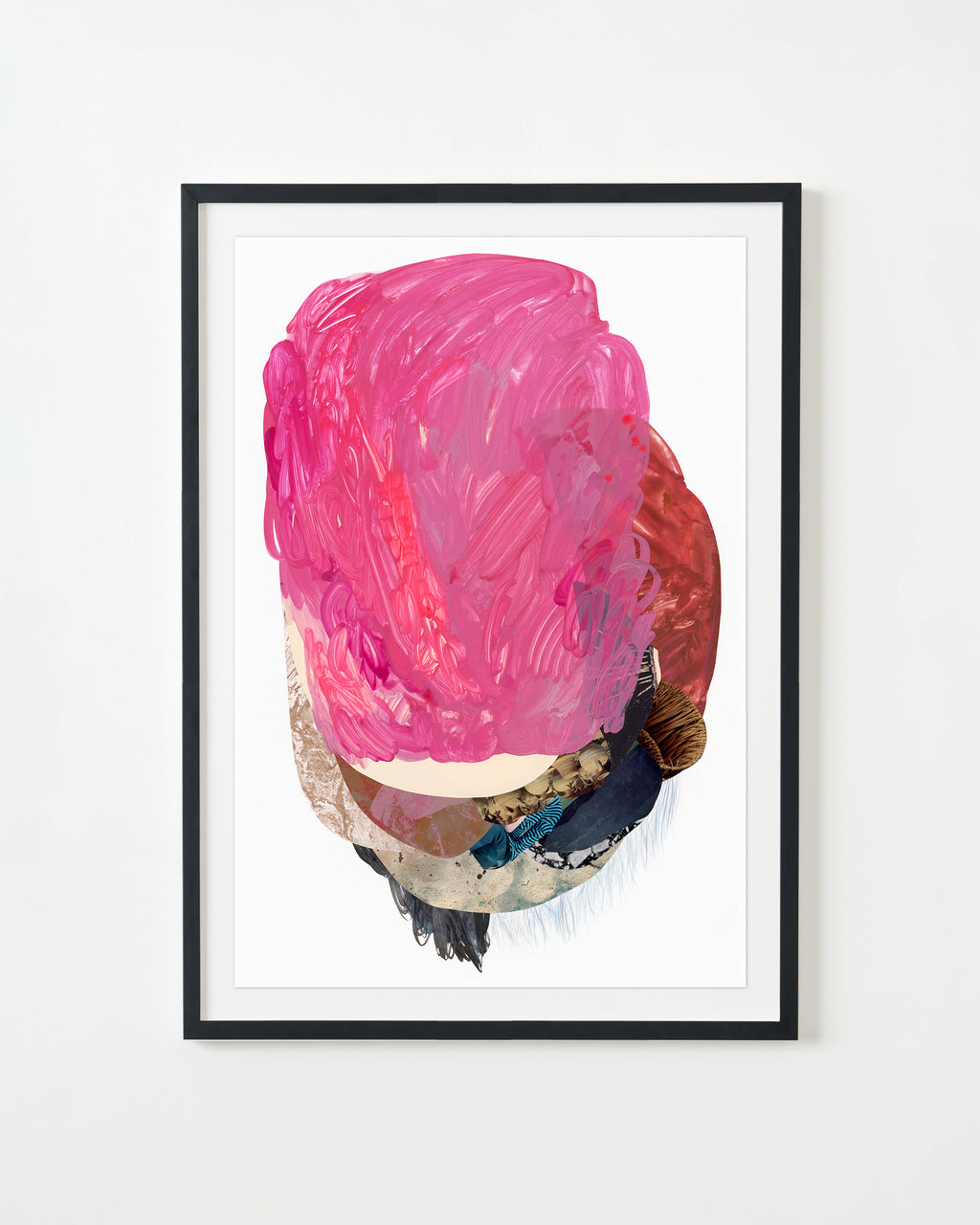 Mixed Media by Xochi Solis titled "If she had been a sleepwalker" - 3.