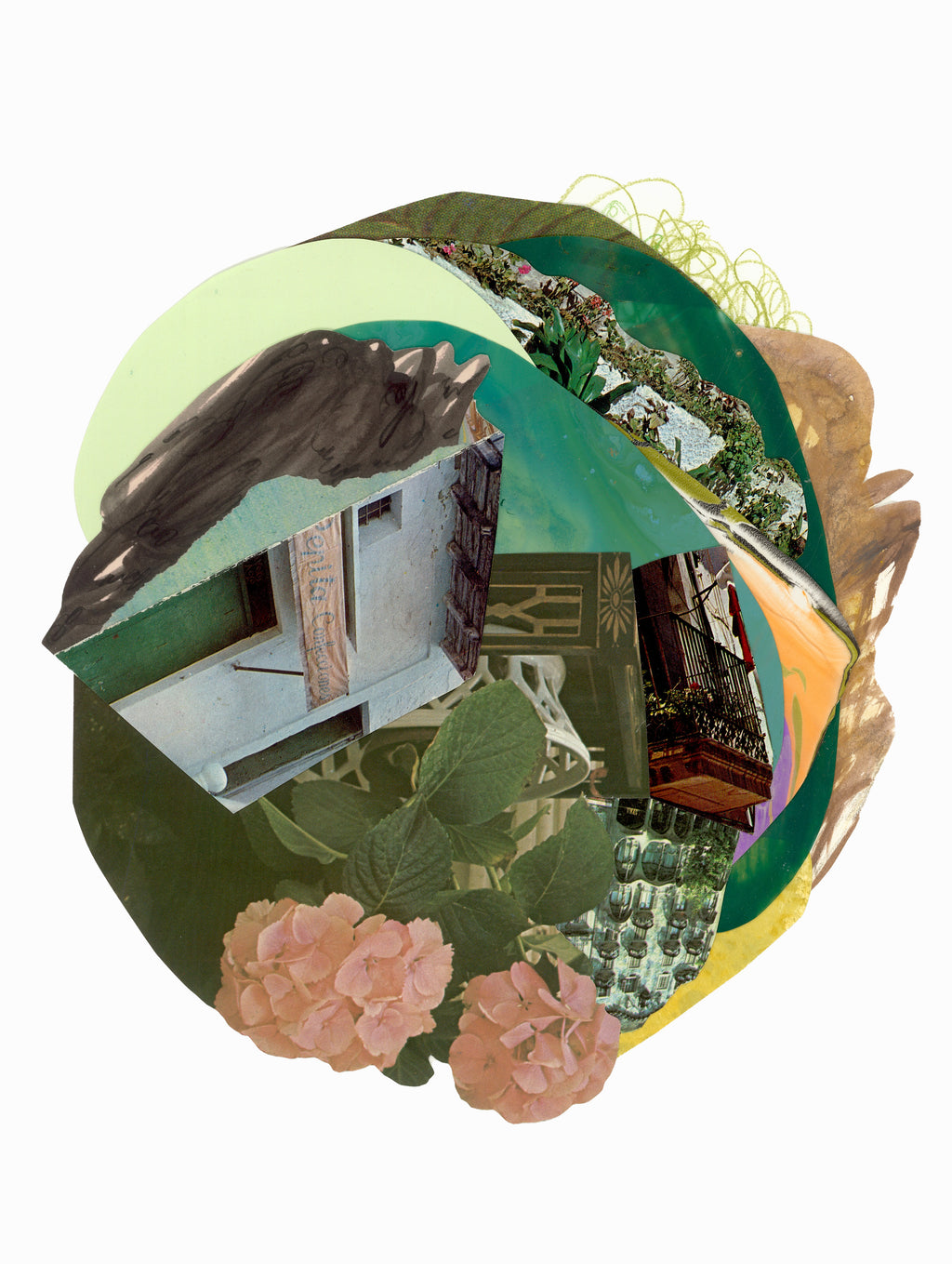 Mixed Media by Xochi Solis titled "Mortality of flowers" - 2.