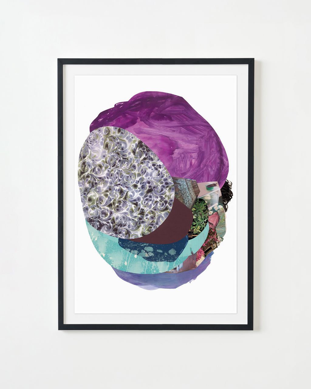 Mixed Media by Xochi Solis titled "Not a question of loneliness" - 3.