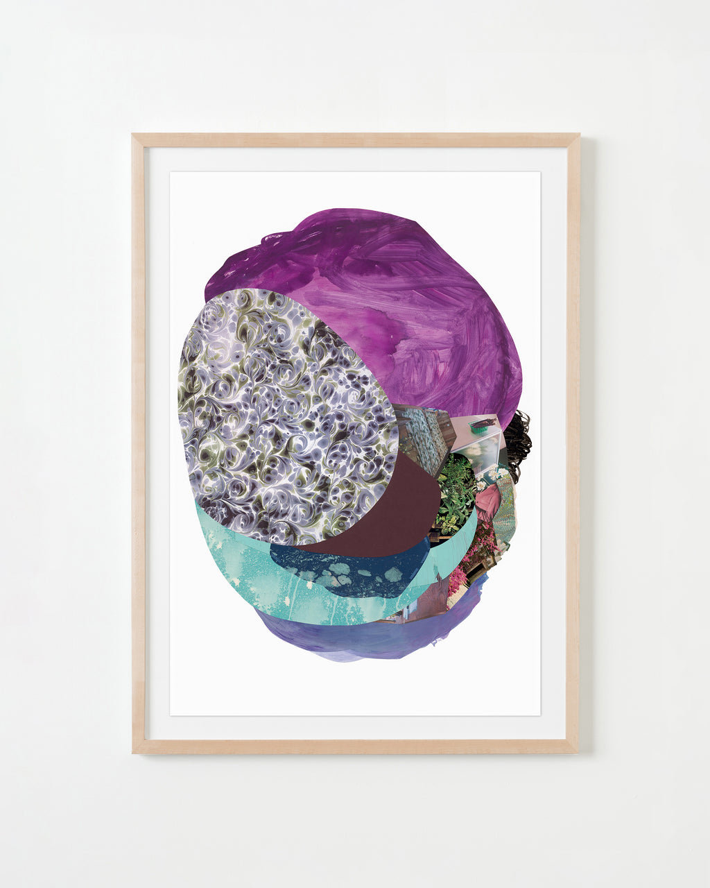 Mixed Media by Xochi Solis titled "Not a question of loneliness" - 4.