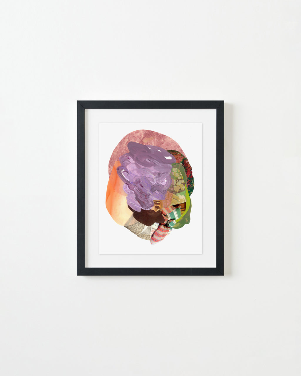 Mixed Media by Xochi Solis titled "One voice tumbles after another" - 3.