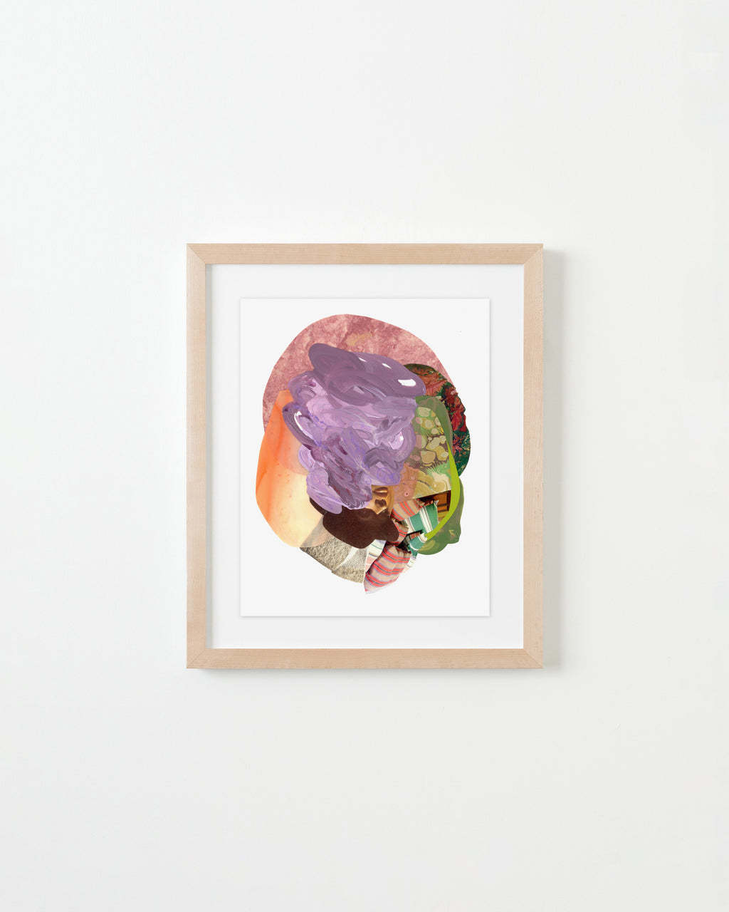 Mixed Media by Xochi Solis titled "One voice tumbles after another" - 4.
