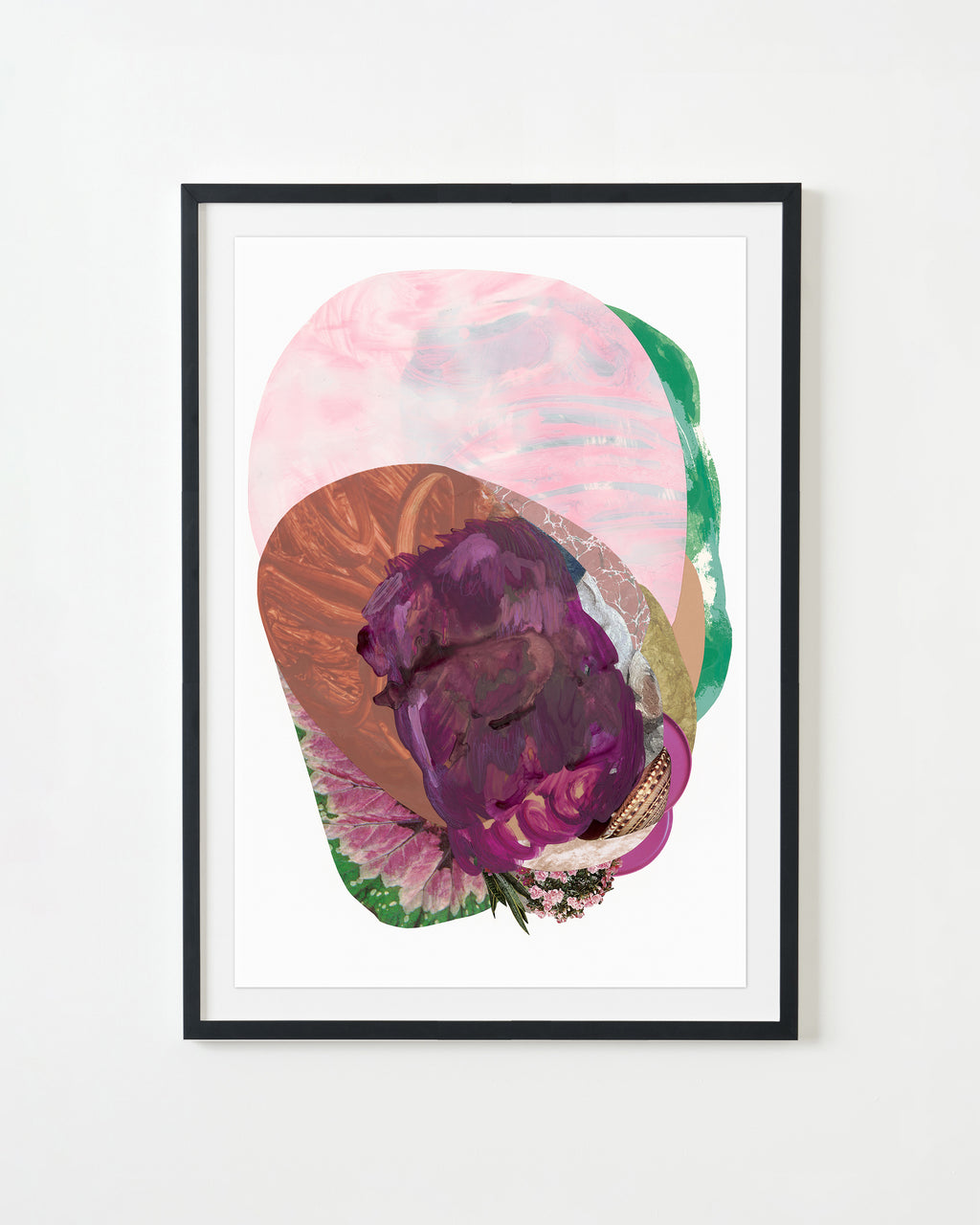 Mixed Media by Xochi Solis titled "Phantom leaves" - 3.