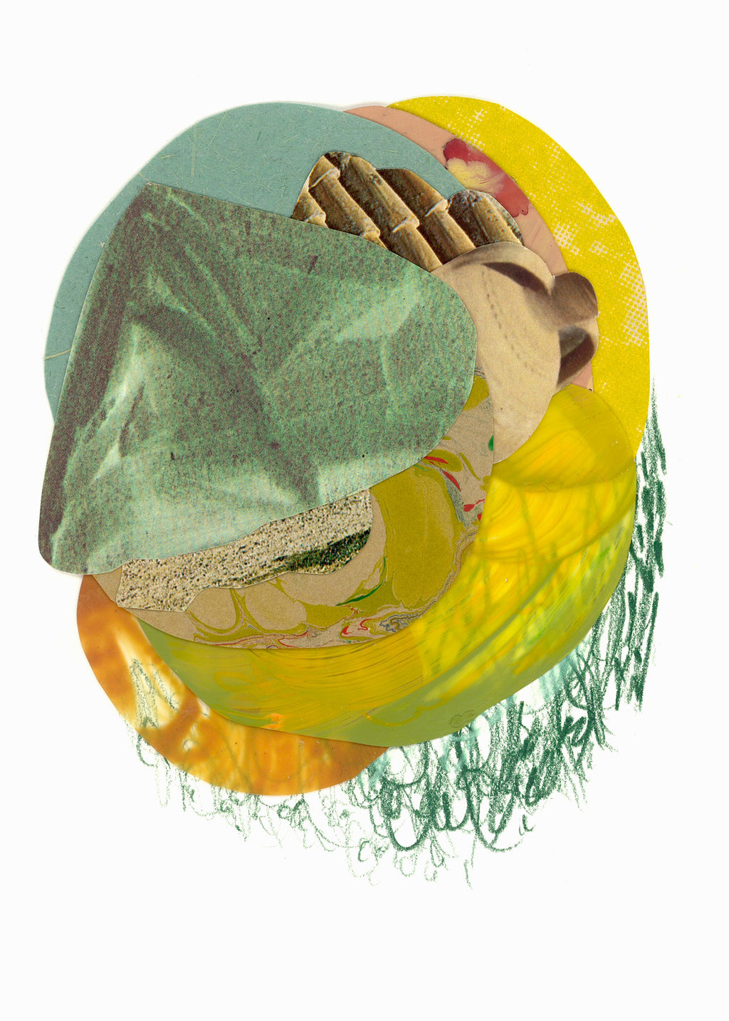 Mixed Media by Xochi Solis titled "Pocoapoco #4" - 2.