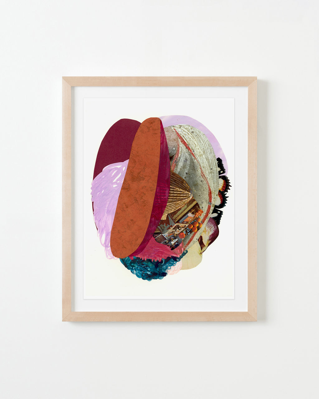 Mixed Media by Xochi Solis titled "Roughness cut by honey" - 4.