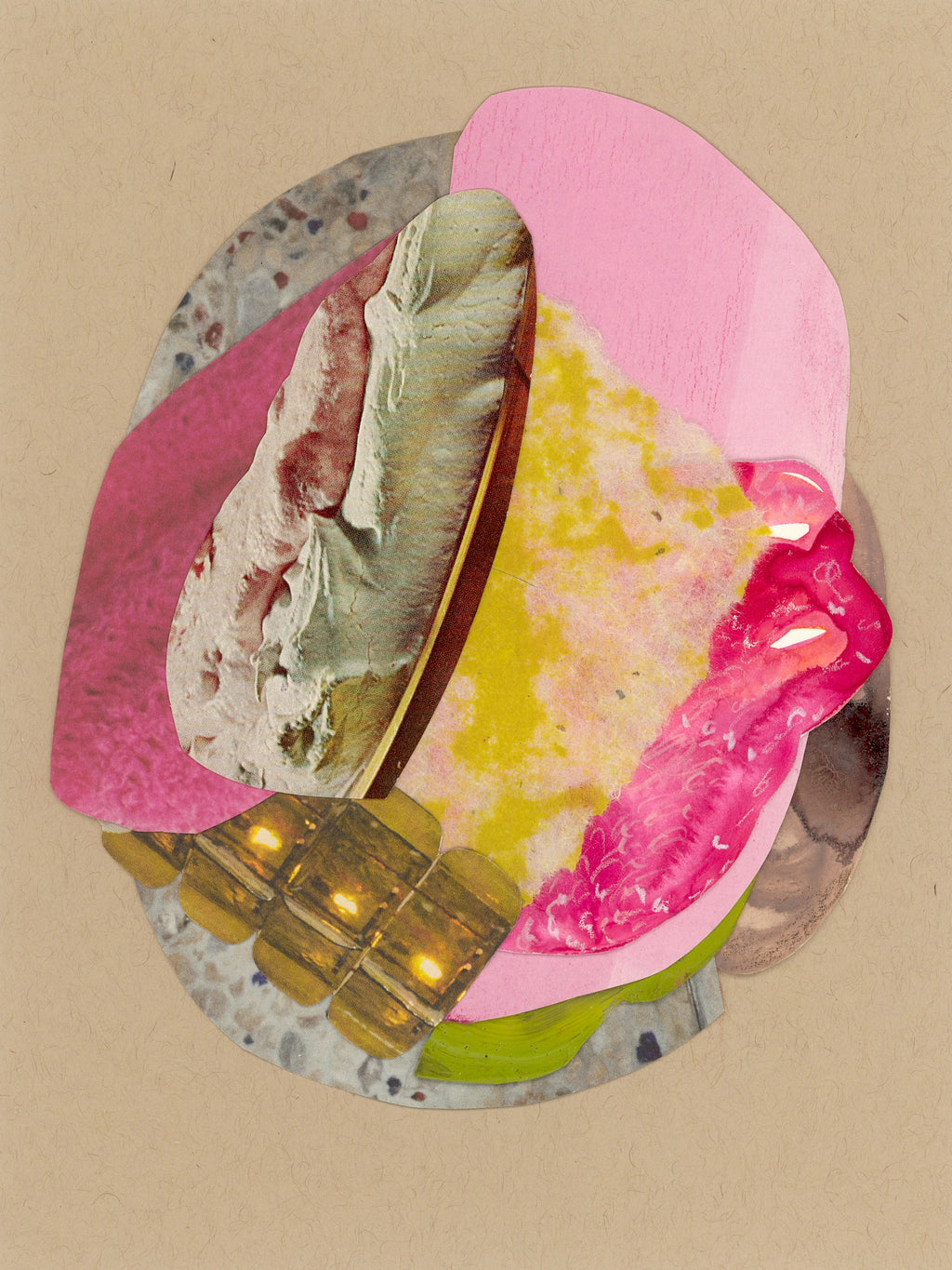 Mixed Media by Xochi Solis titled "Seeming to be of velvet" - 2.
