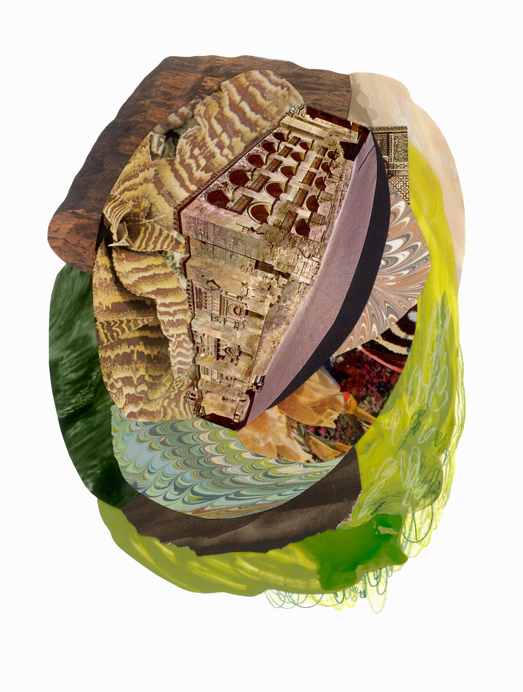 Mixed Media by Xochi Solis titled "That stone is me" - 2.