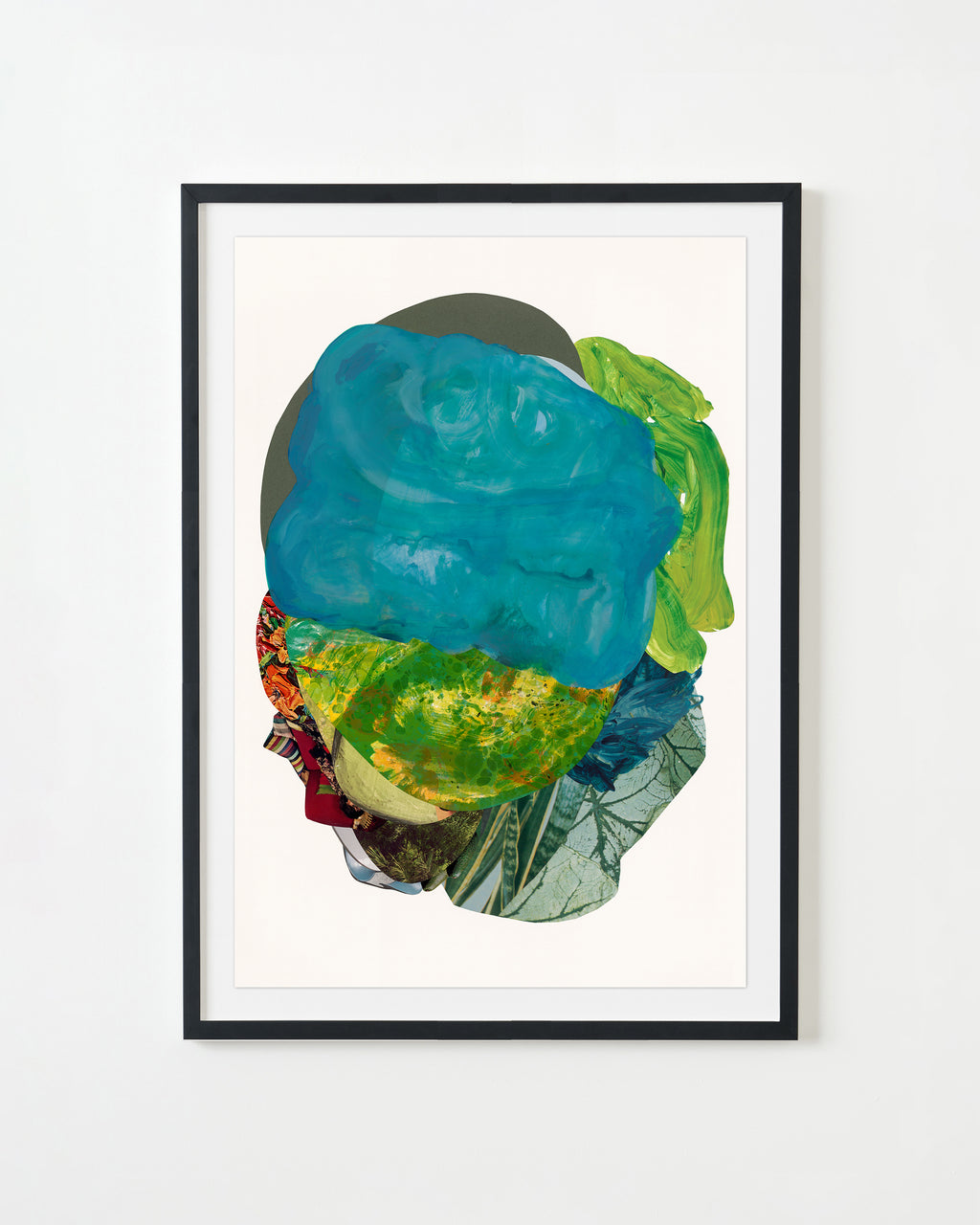 Mixed Media by Xochi Solis titled "Tonight we’ll fall off the world" - 3.