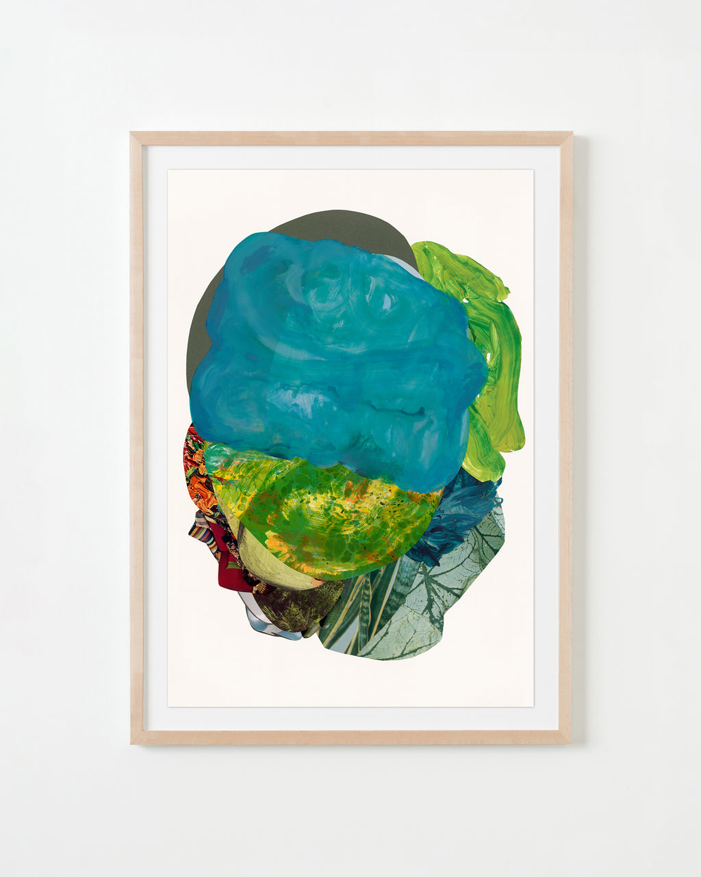 Mixed Media by Xochi Solis titled "Tonight we’ll fall off the world" - 4.