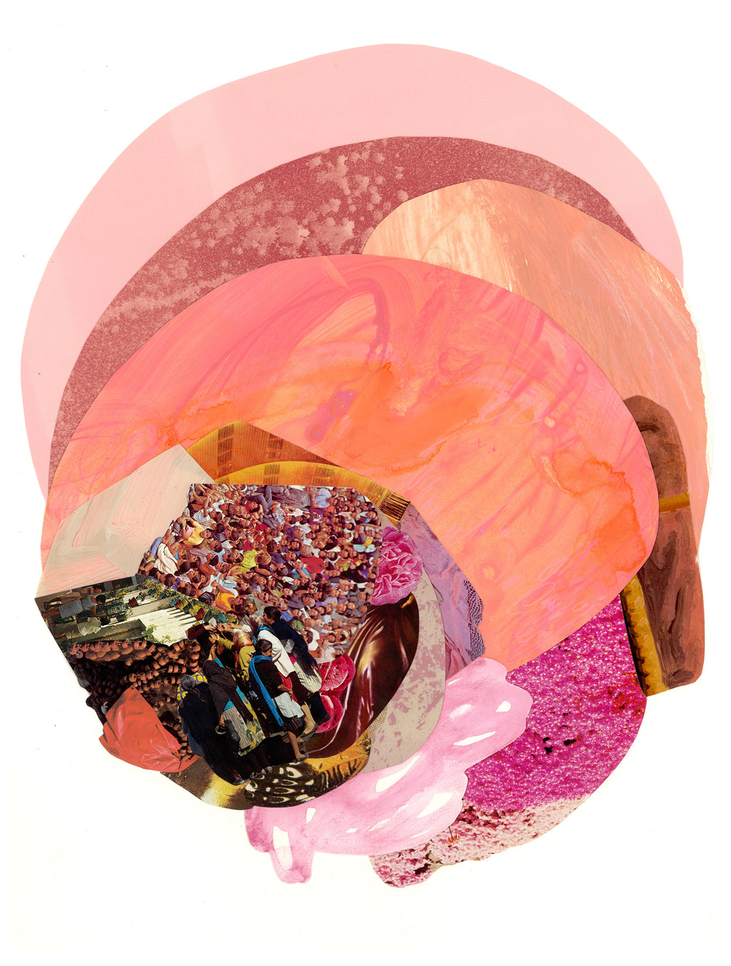 Mixed Media by Xochi Solis titled "We did not move to cities to die" - 2.