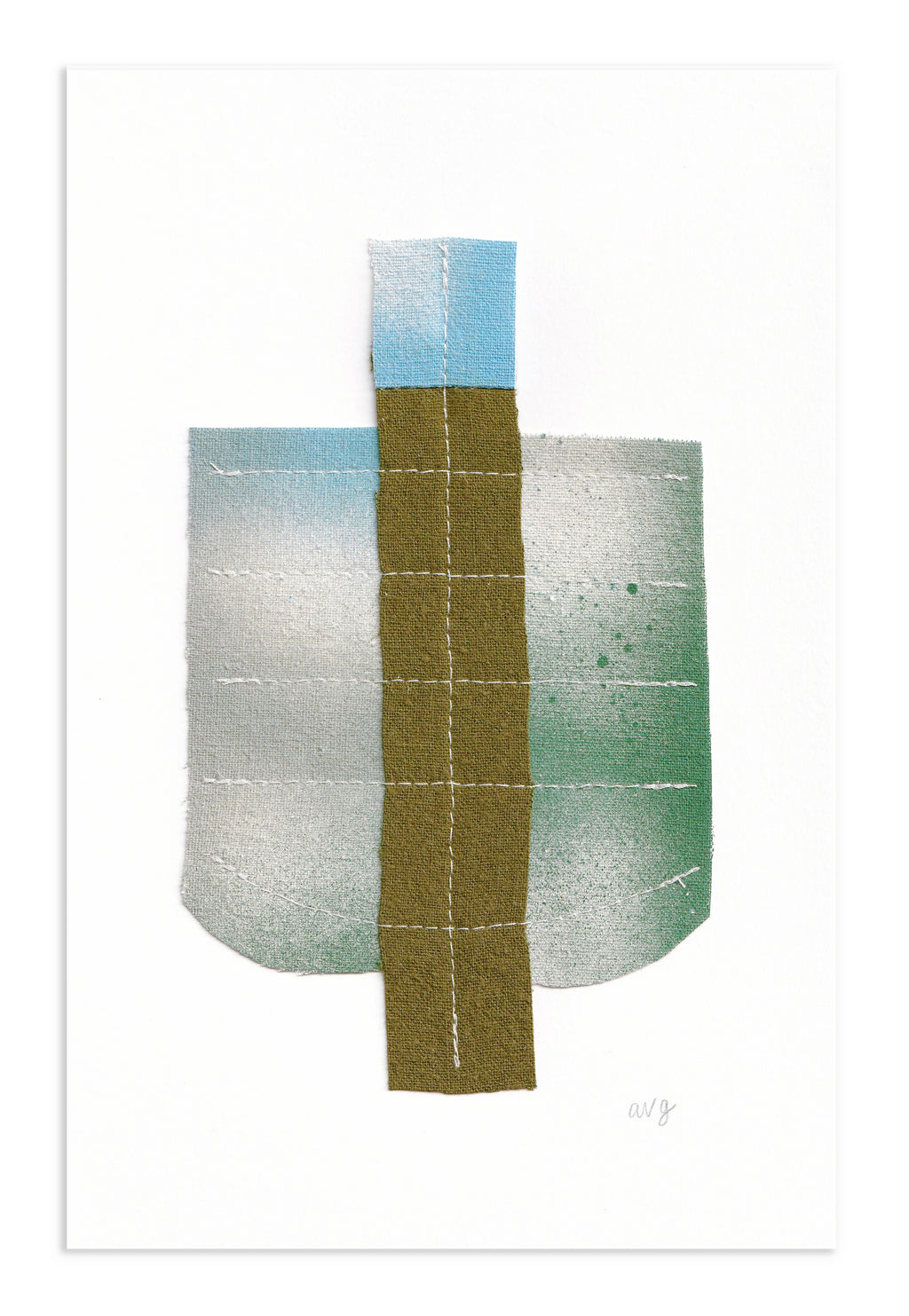 Mixed Media by Anastasia Greer titled "Cool Butterfly" - 2.