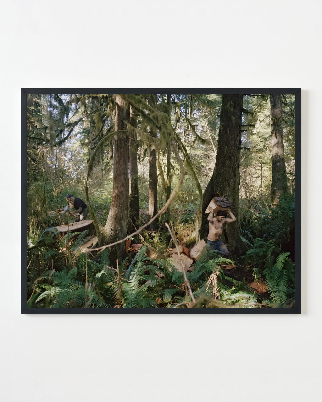 Photography by Anna Beeke titled "The Woodcutters" - 3.