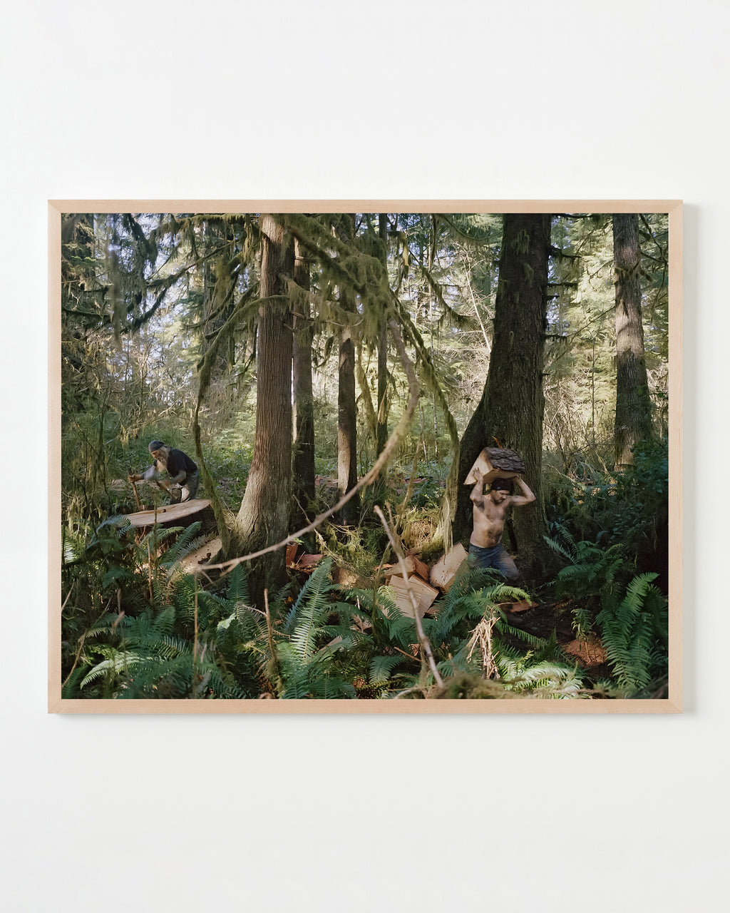 Photography by Anna Beeke titled "The Woodcutters" - 4.
