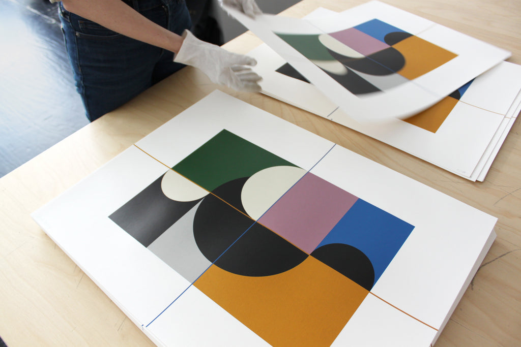 Print by Senem Oezdogan titled "Milano" - 3.