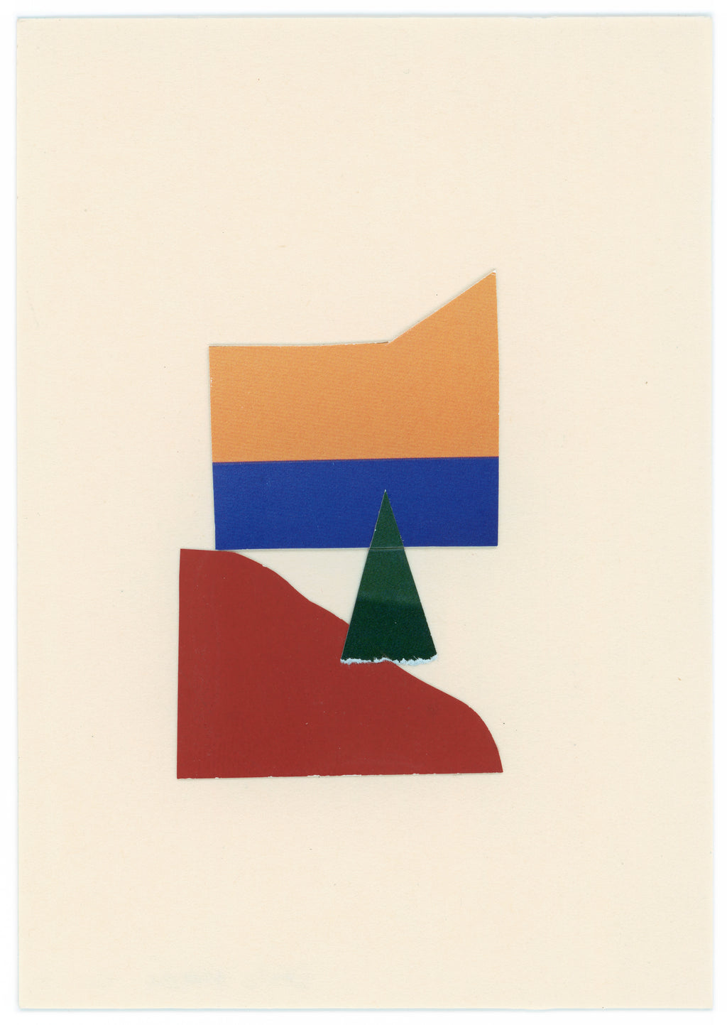 Mixed Media by Chad Kouri titled "Shape & Color Study Grouping (New Mexico)" - 6.