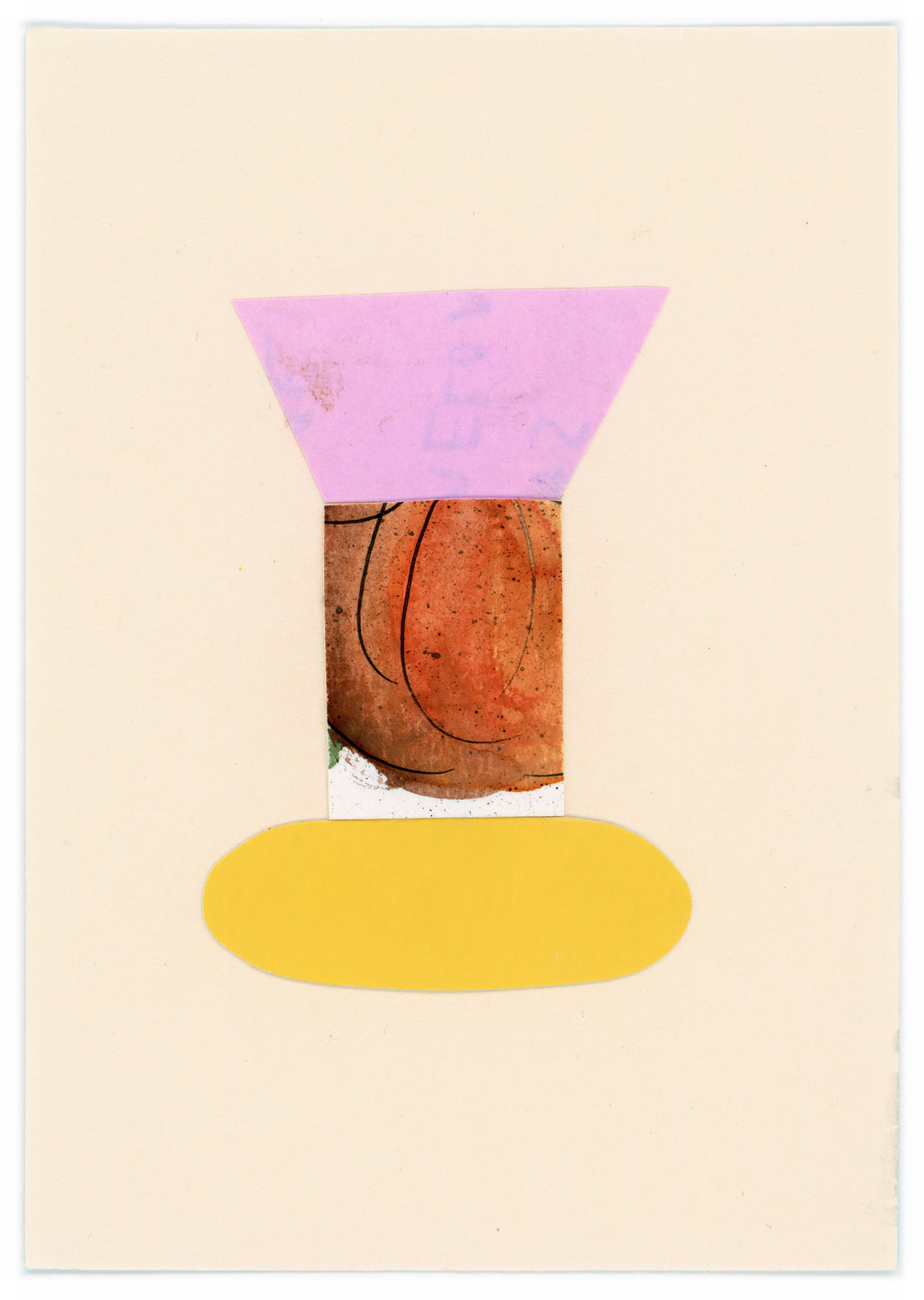 Mixed Media by Chad Kouri titled "Shape & Color Study Grouping (Trio)" - 4.