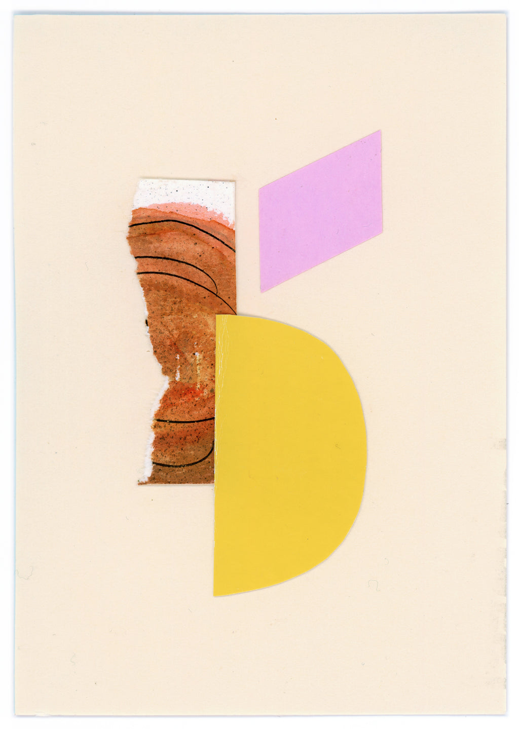 Mixed Media by Chad Kouri titled "Shape & Color Study Grouping (Trio)" - 5.