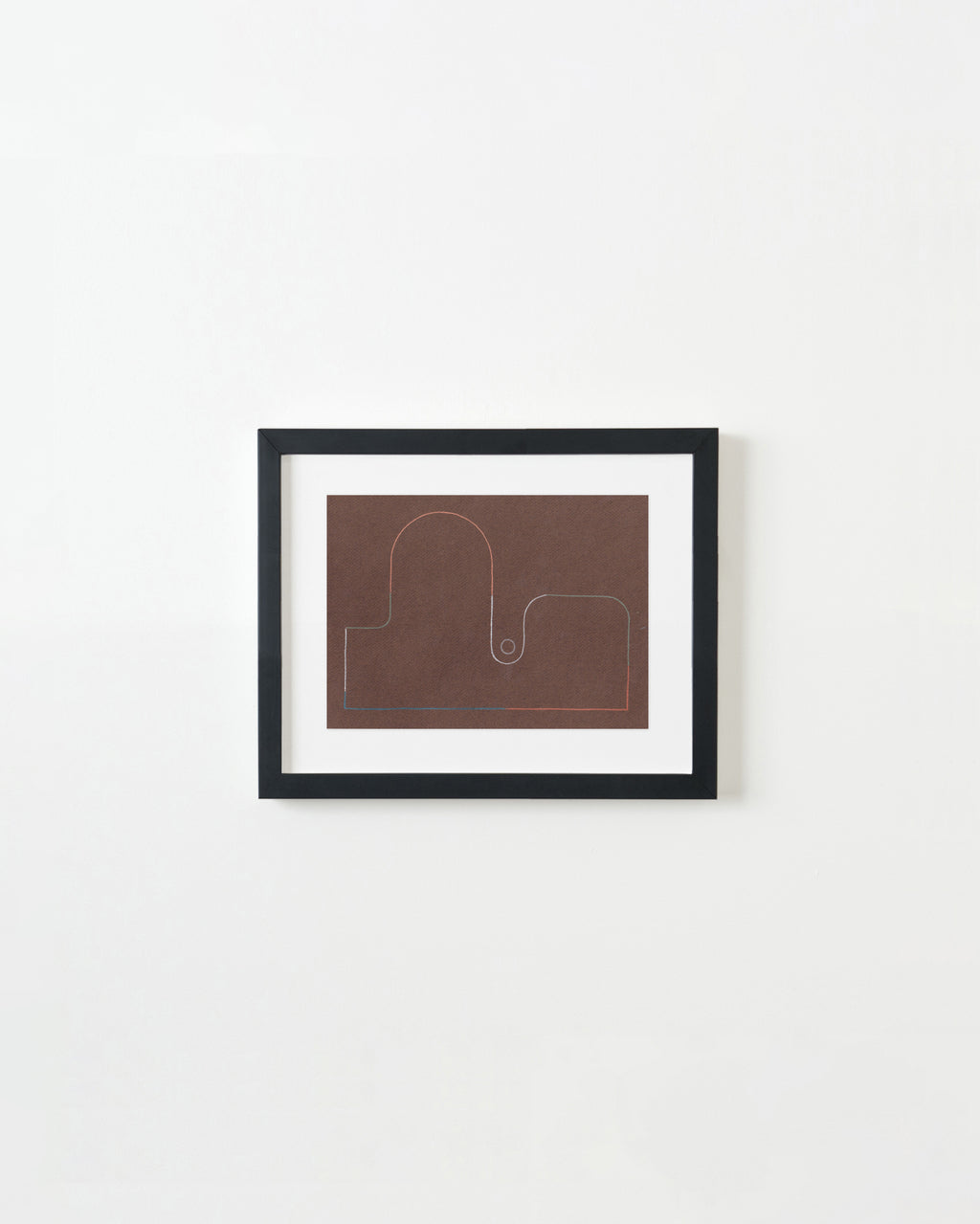 Drawing by Chloe Fields titled "Akin No. 2" - 3.