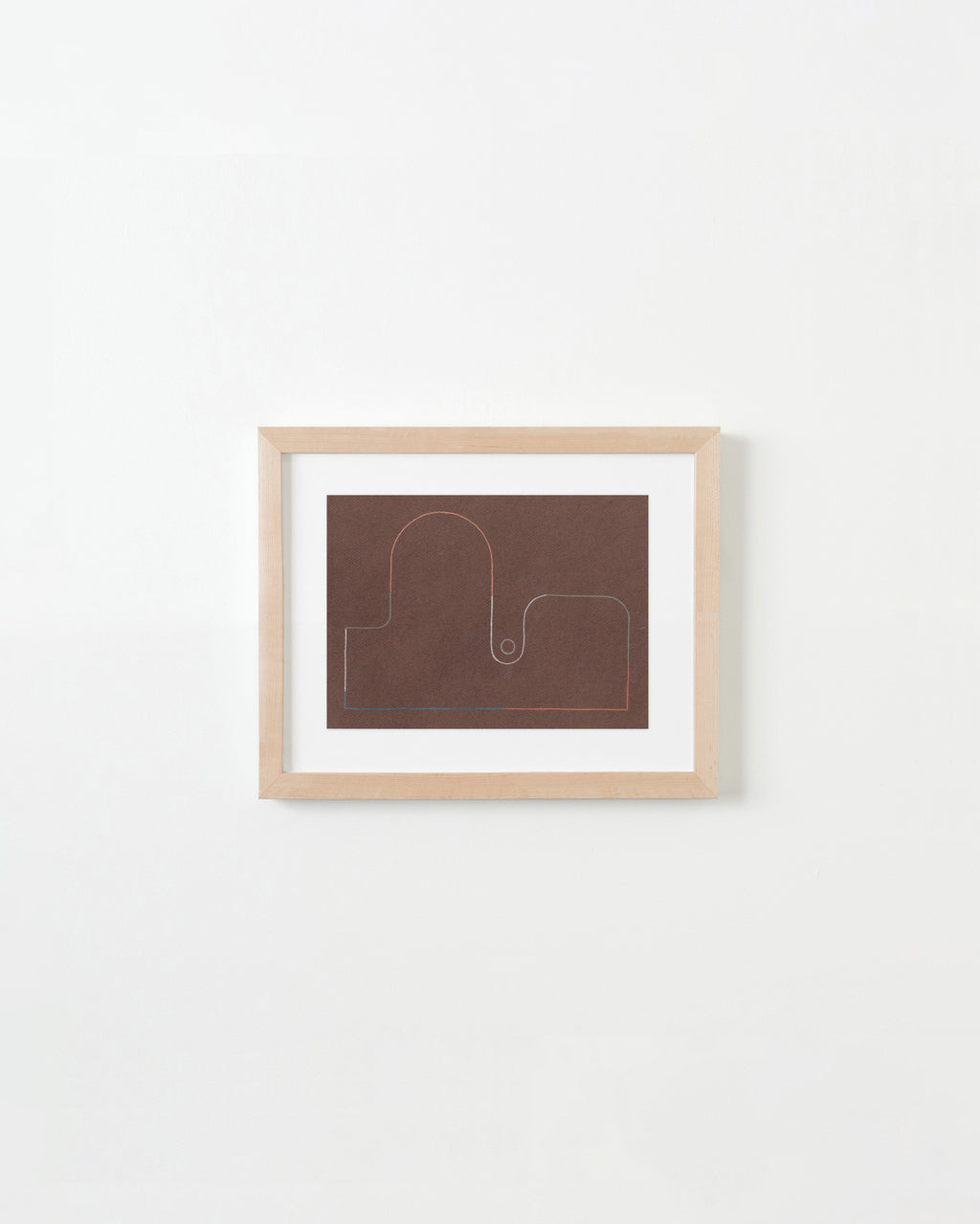 Drawing by Chloe Fields titled "Akin No. 2" - 4.