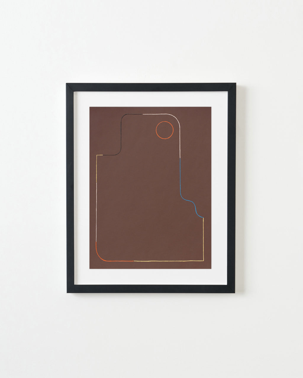 Drawing by Chloe Fields titled "Creature No. 5" - 3.
