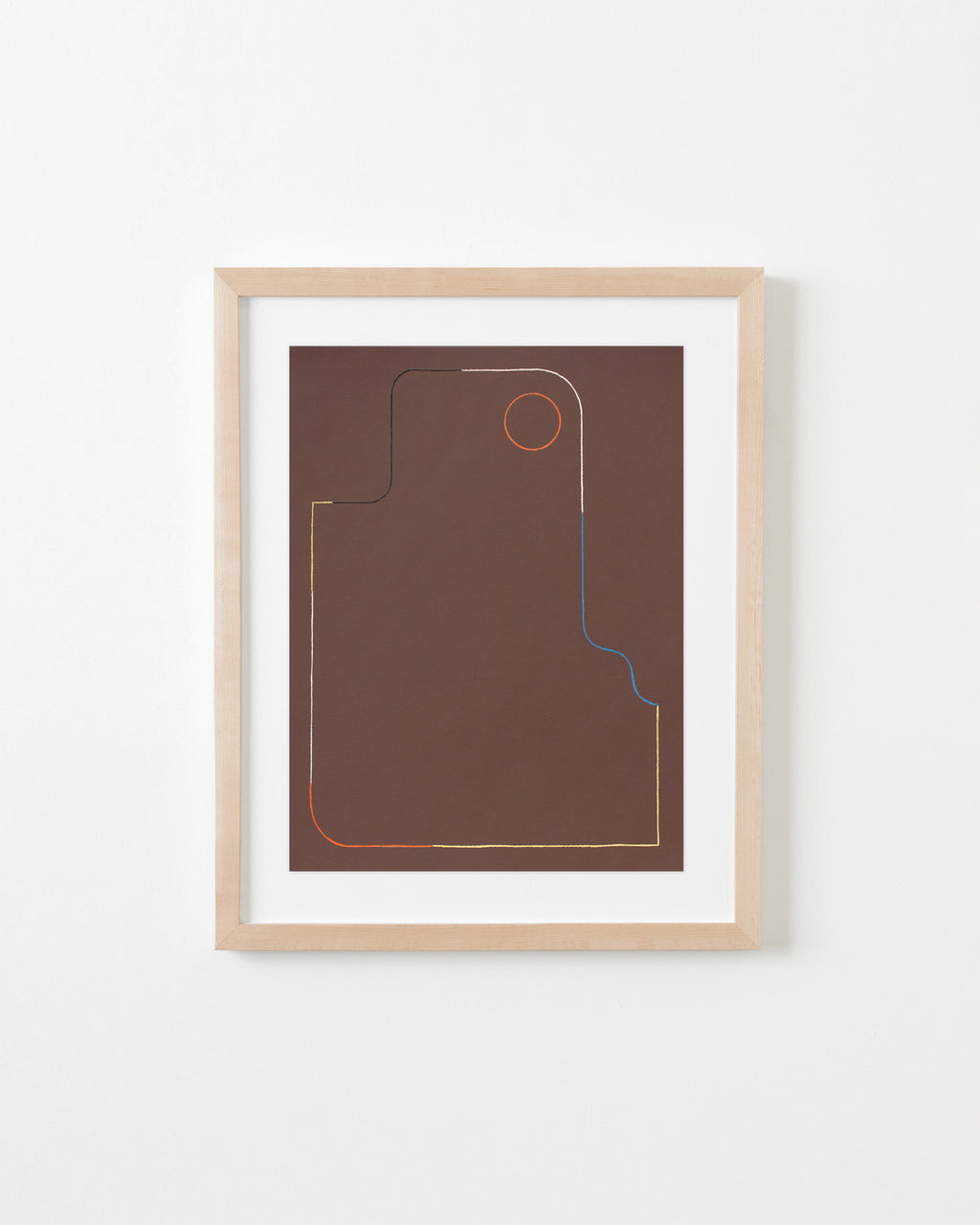 Drawing by Chloe Fields titled "Creature No. 5" - 4.