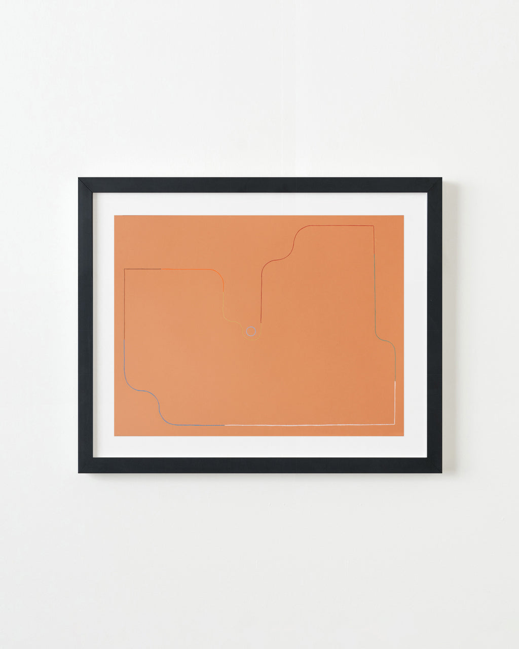 Drawing by Chloe Fields titled "Seashore No. 3" - 3.