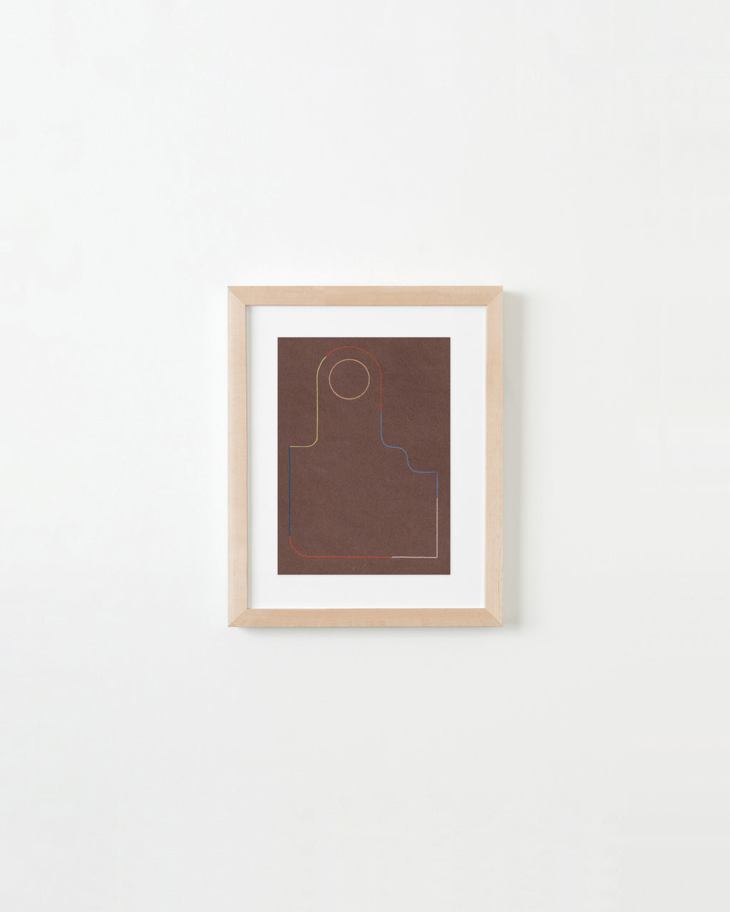 Drawing by Chloe Fields titled "Sheathe No. 2" - 4.