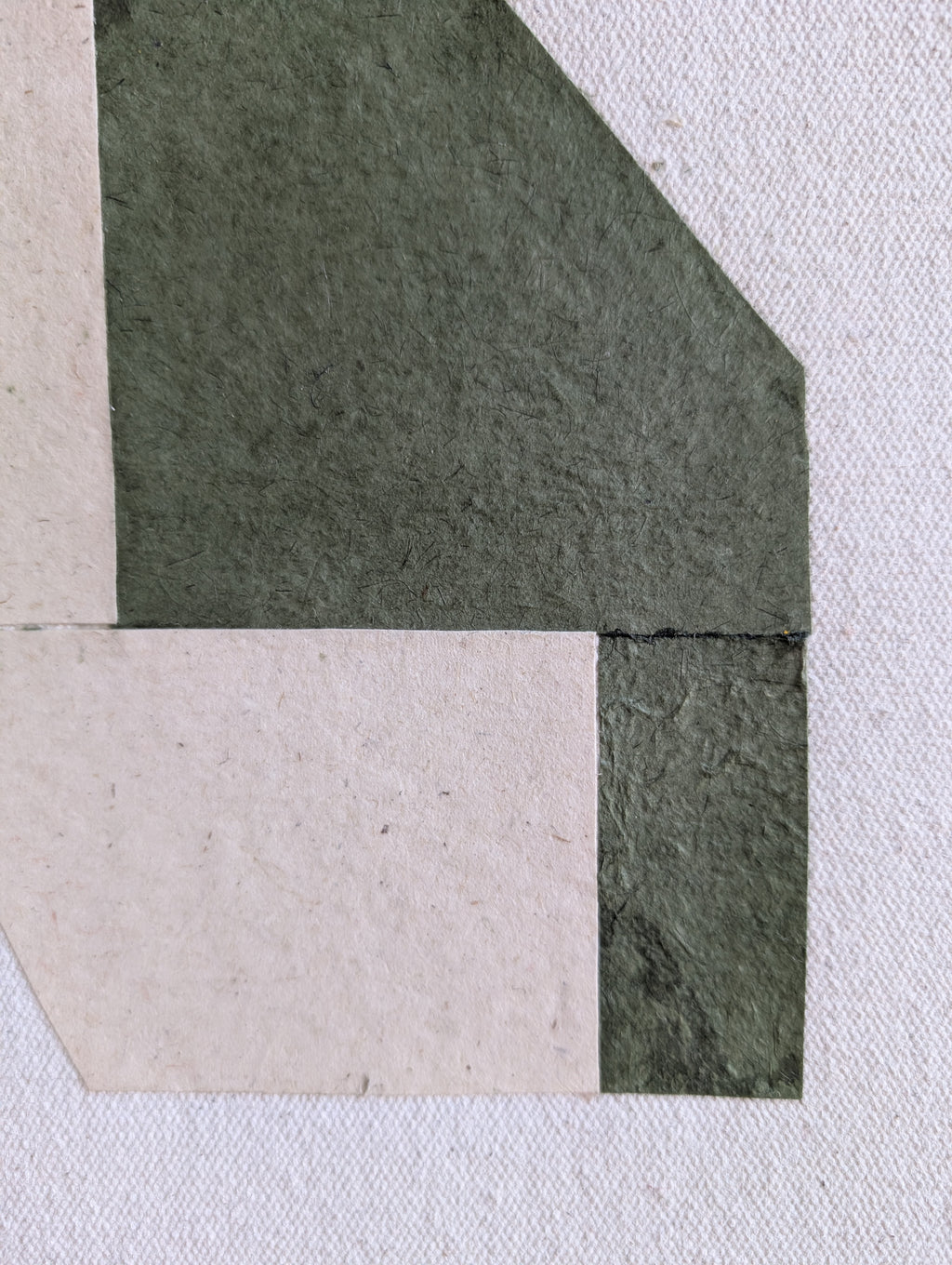 Painting by Mada Vicassiau titled "Contour" - 3.