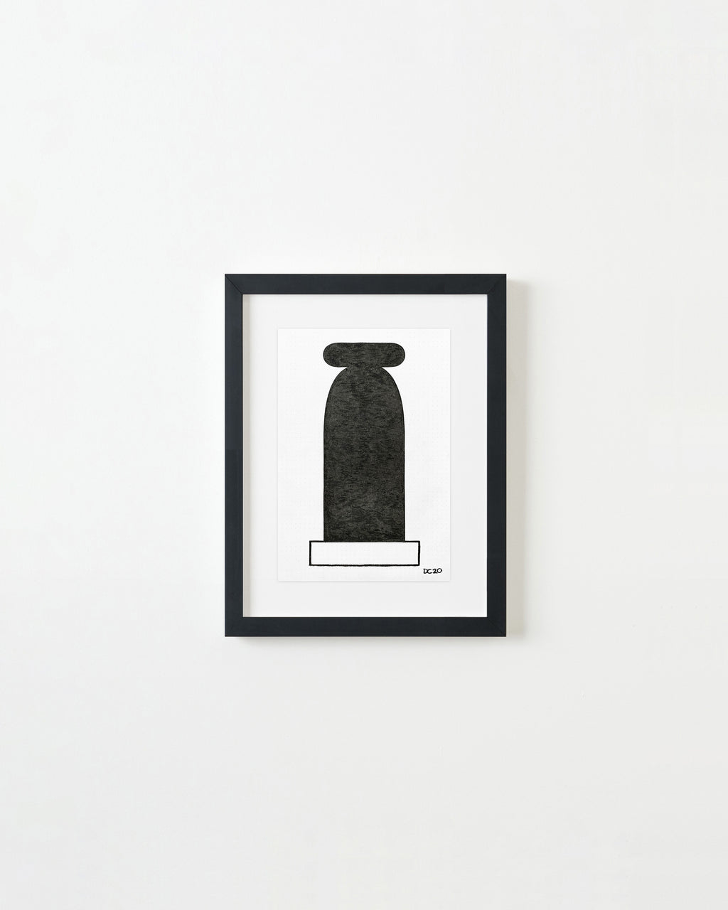 Drawing by Dan Covert titled "Envy (Maquette Sketch)" - 3.