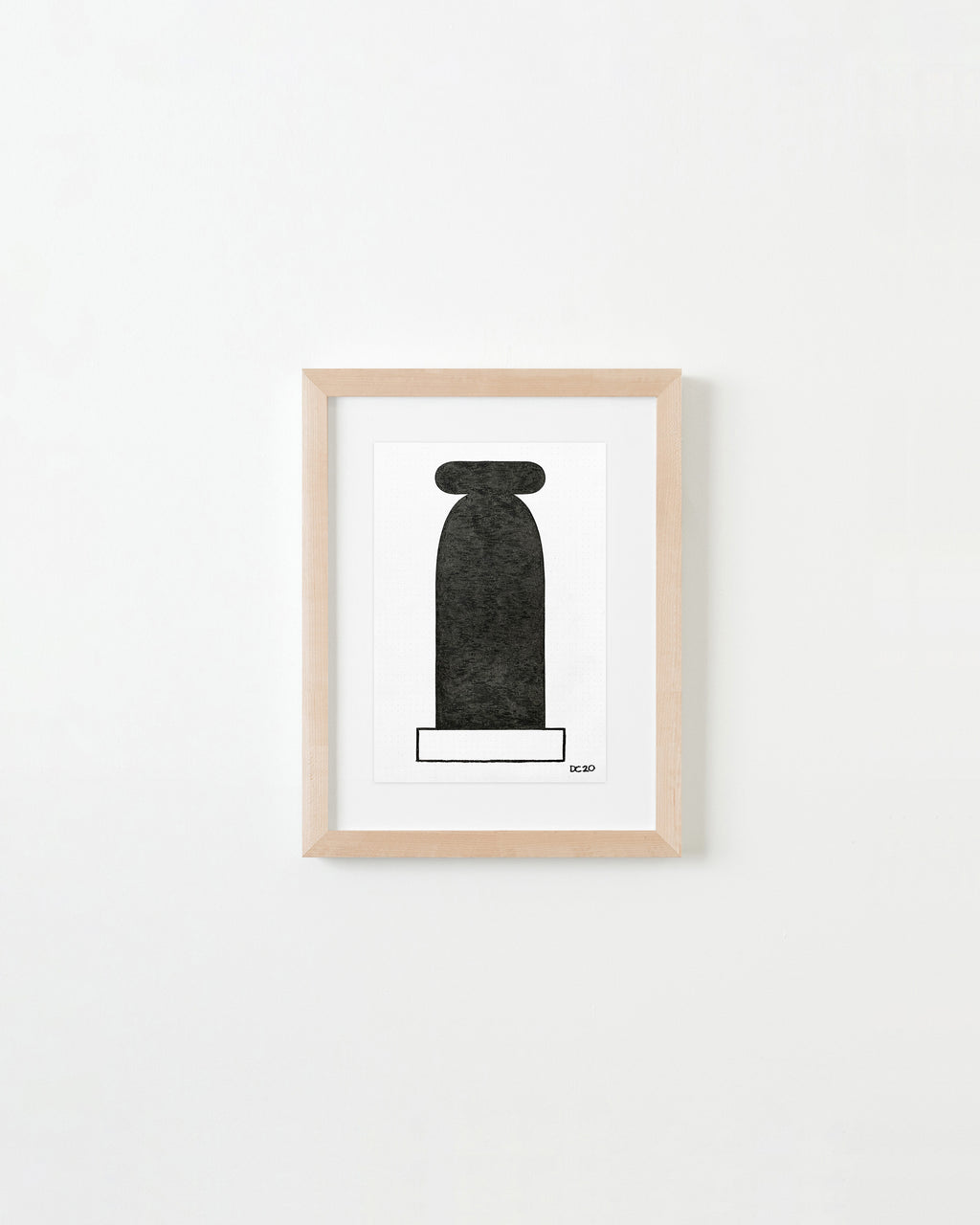 Drawing by Dan Covert titled "Envy (Maquette Sketch)" - 4.