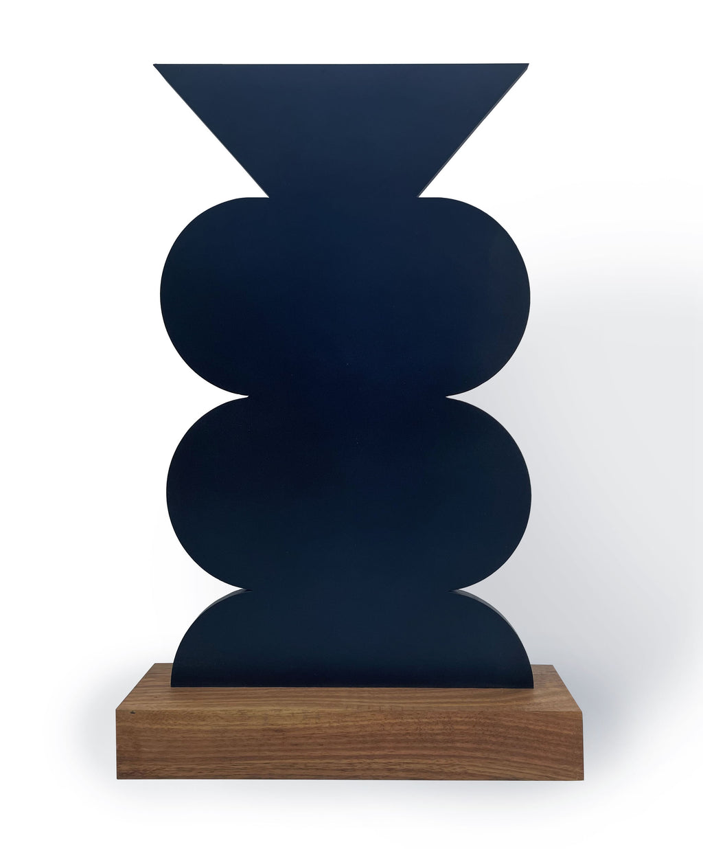 Sculpture by Dan Covert titled "Present (Maquette)" - 2.