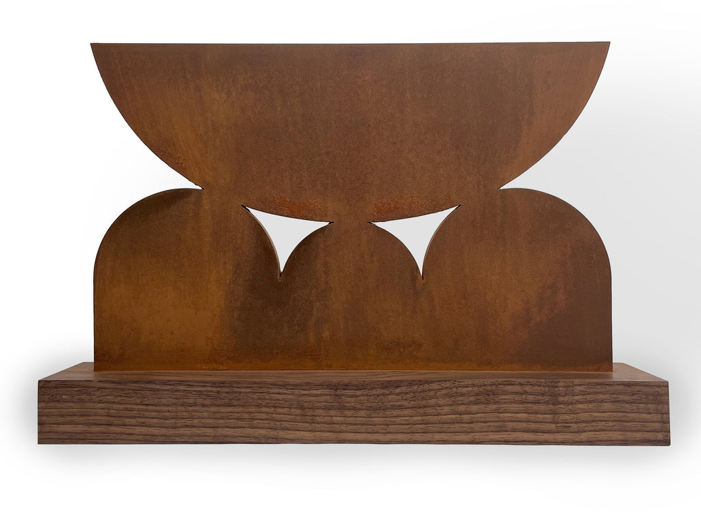 Sculpture by Dan Covert titled "Renew (Maquette)" - 2.