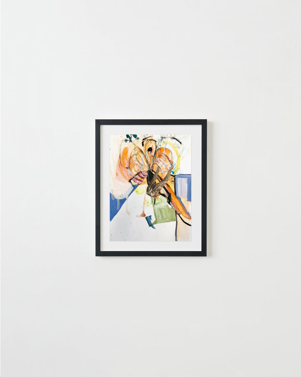 Painting by Diana Delgado titled "Bow Study with Pants" - 3.