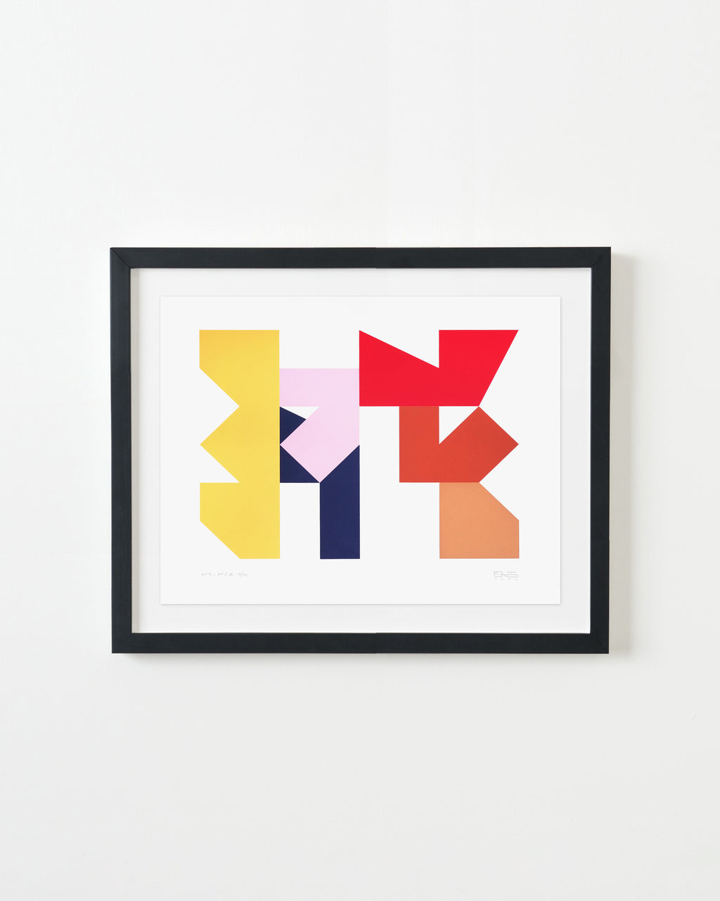 Print by Eltono titled "M7-MCA" - 3.