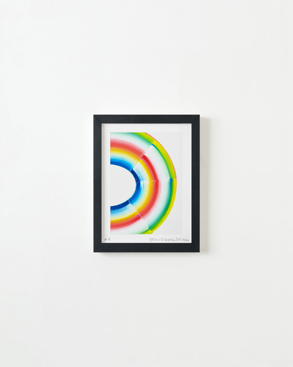 Painting by Erin D. Garcia titled "Gradient #9" - 3.