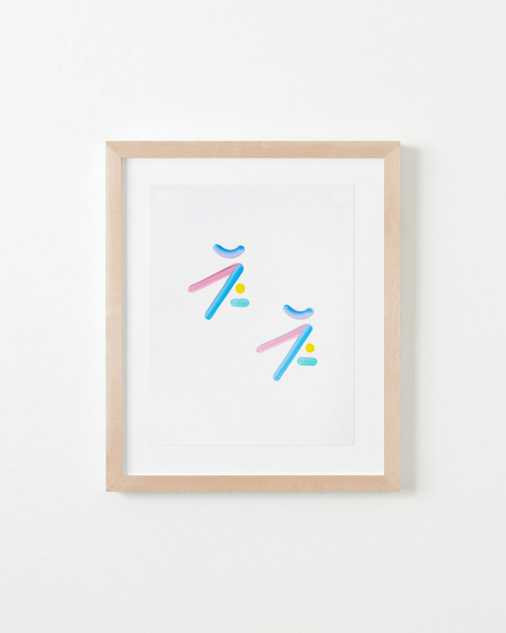 Drawing by Erin D. Garcia titled "Series A III Variation #5" - 4.
