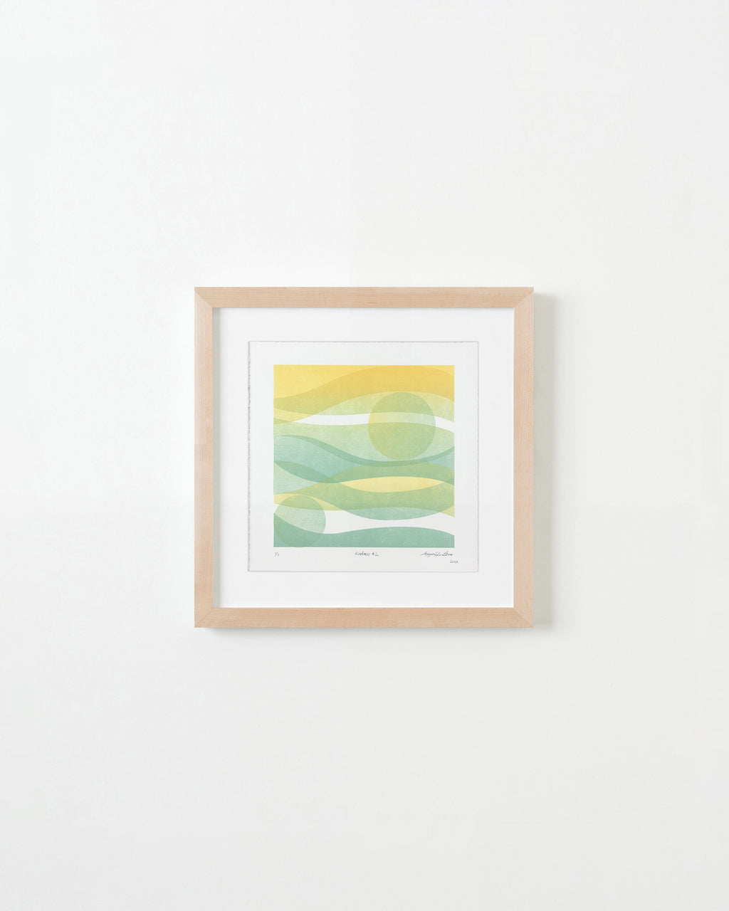 Print by Erin Zhao titled "Kindness #1" - 4.