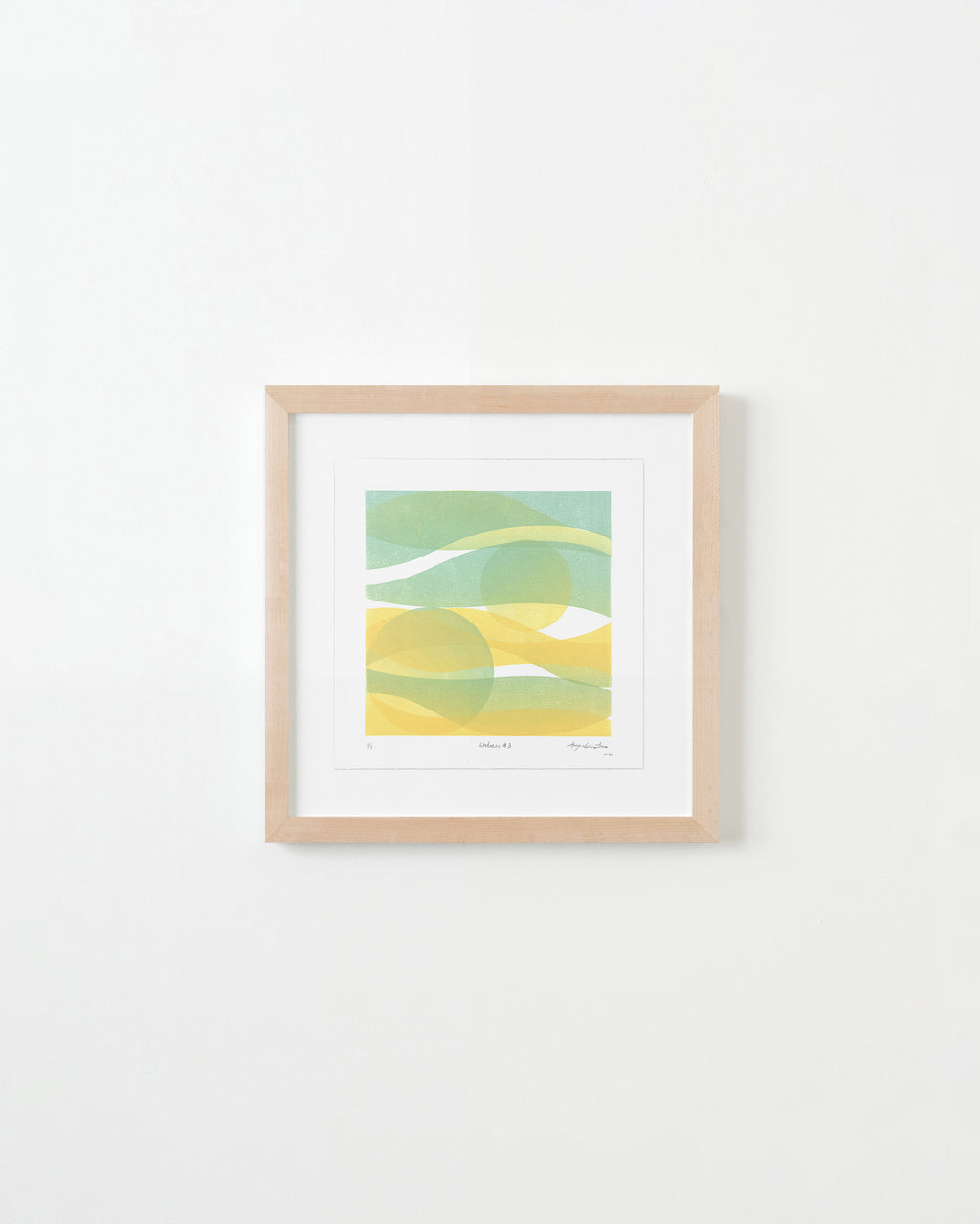 Print by Erin Zhao titled "Kindness #3" - 4.