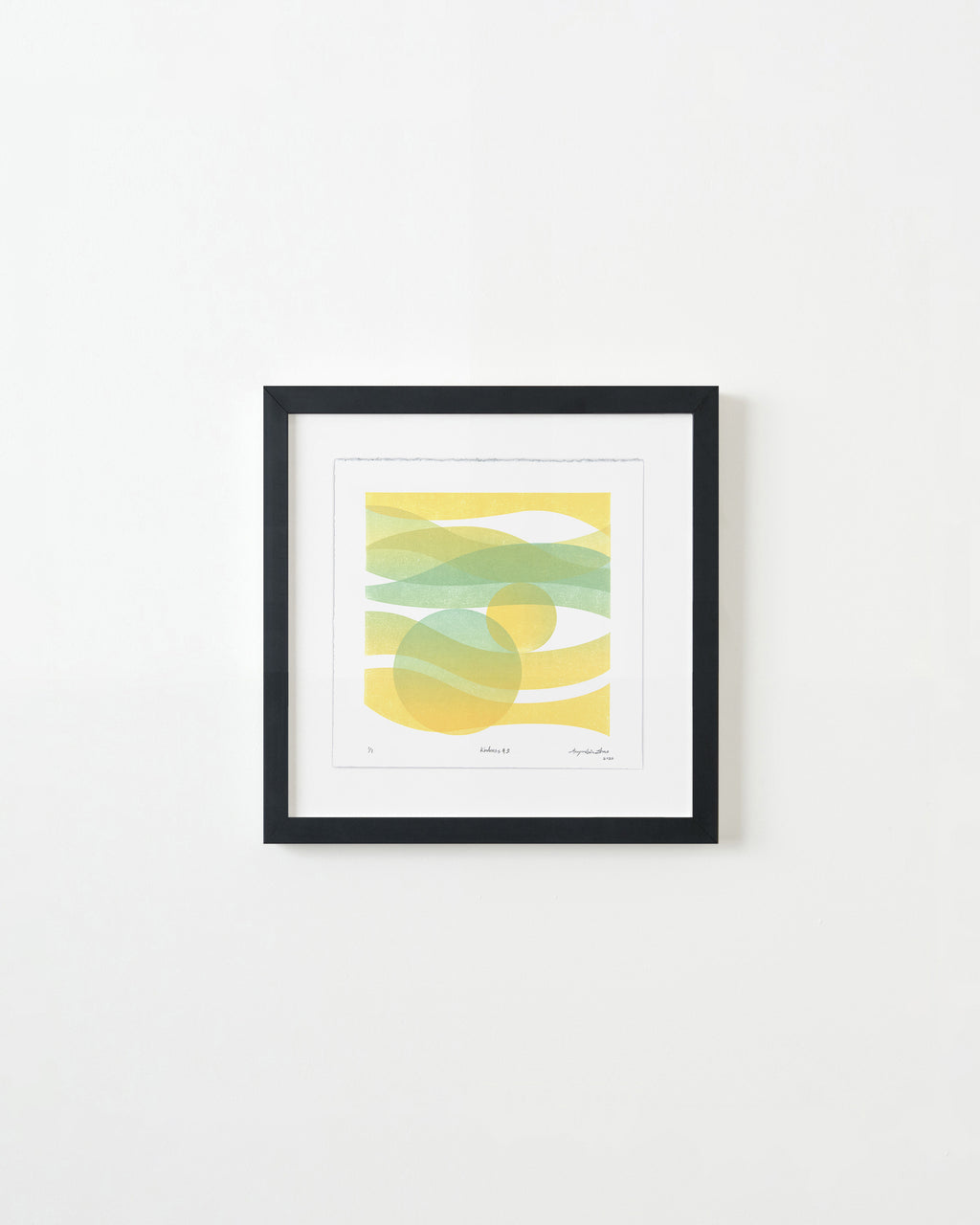 Print by Erin Zhao titled "Kindness #5" - 3.