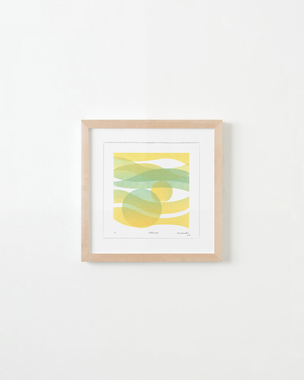 Print by Erin Zhao titled "Kindness #5" - 4.