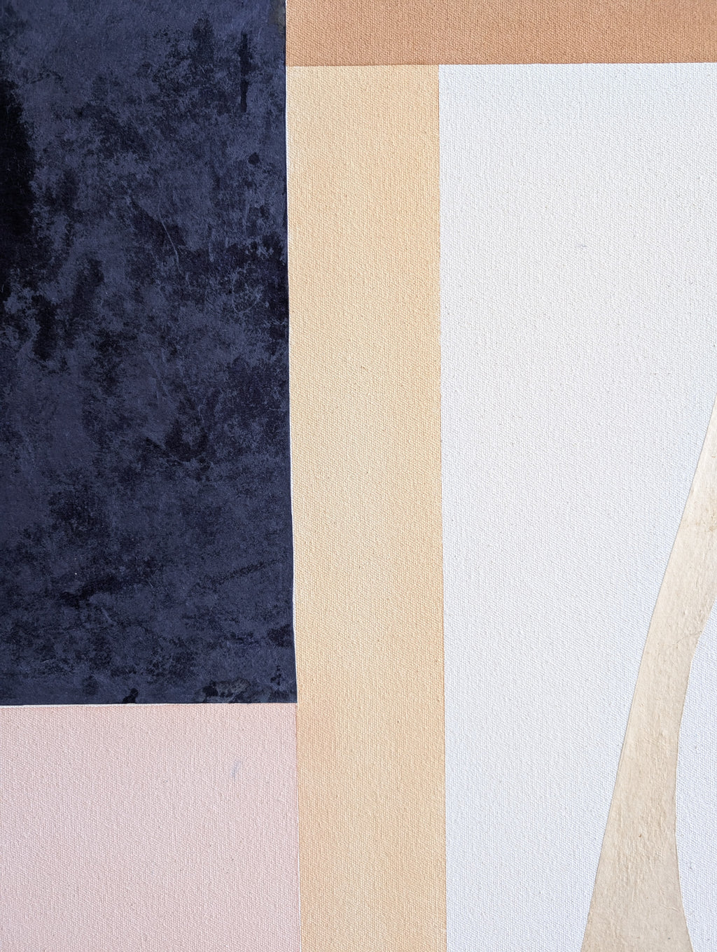 Painting by Mada Vicassiau titled "Fragments" - 3.
