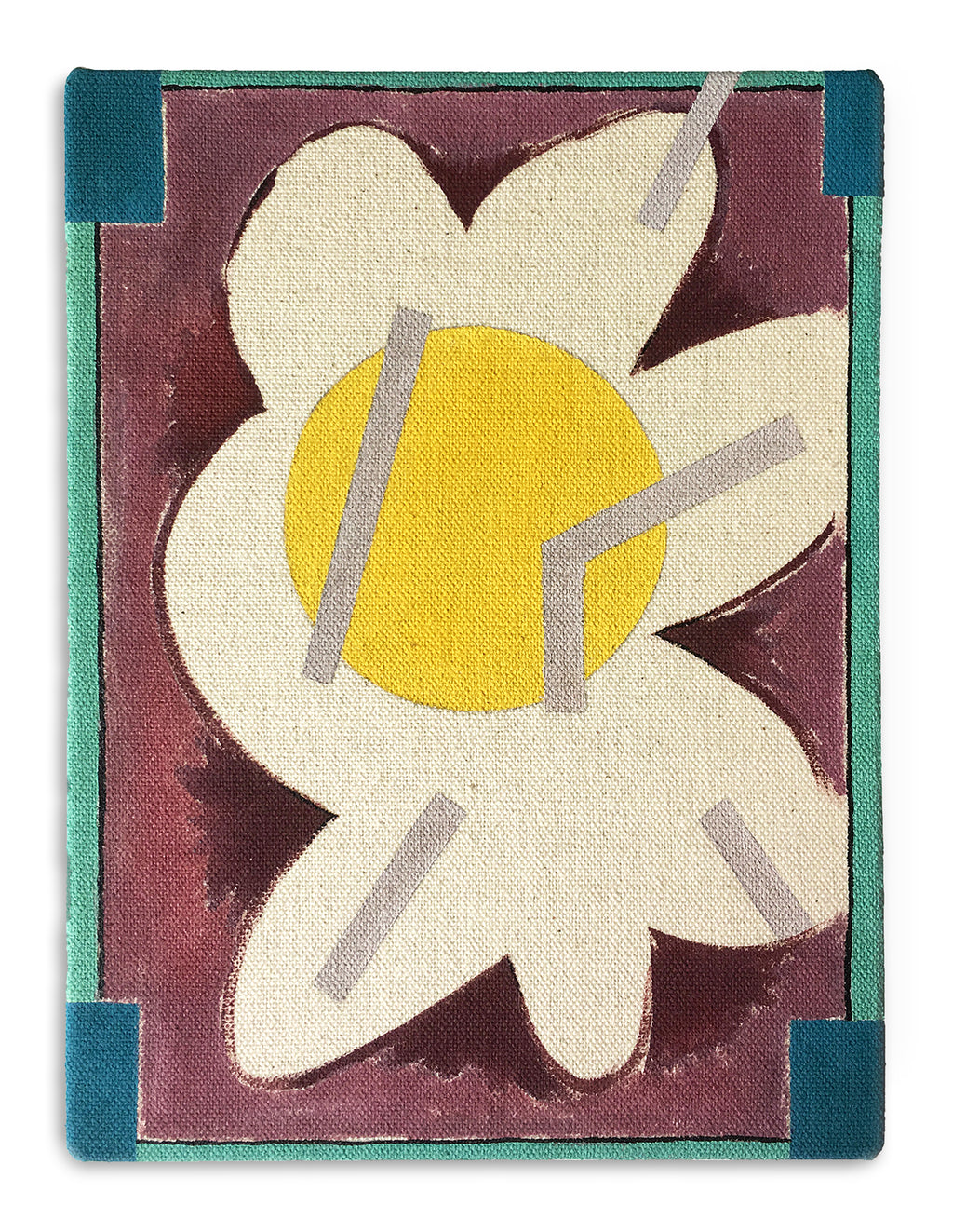 Painting by Jessica Simorte titled "Hinge" - 2.