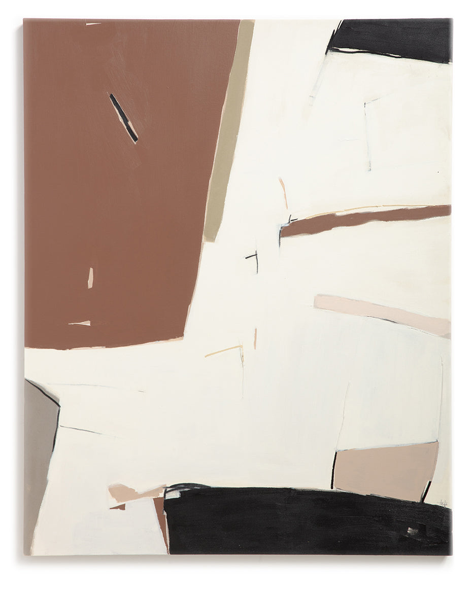 Painting by Holly Addi titled "Le Sables" - 2.