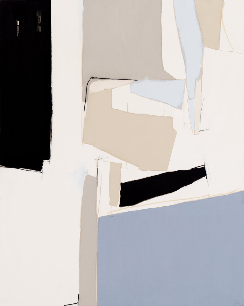Mixed Media by Holly Addi titled "Mykonos" - 2.
