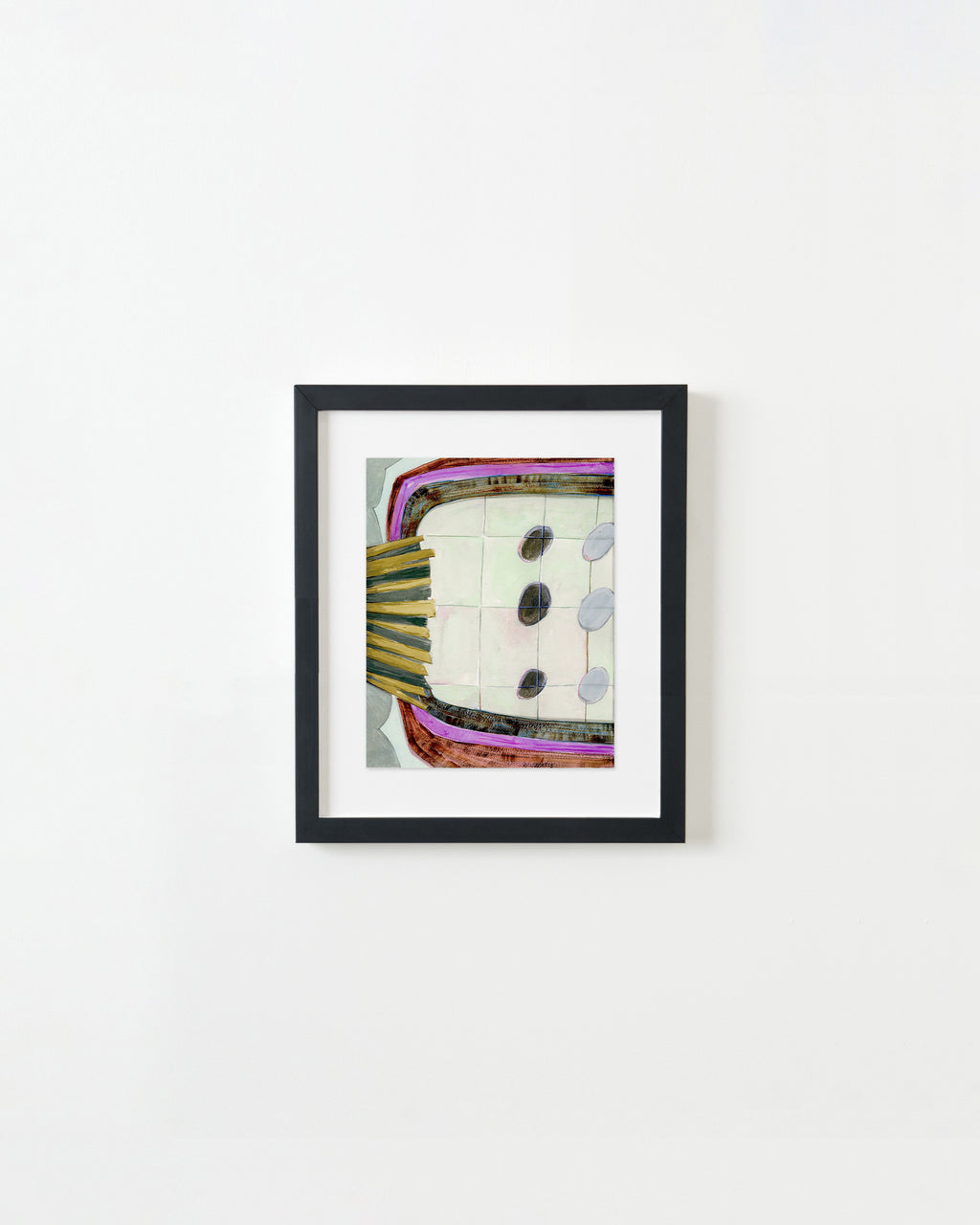 Painting by Jessica Simorte titled "Tent" - 4.